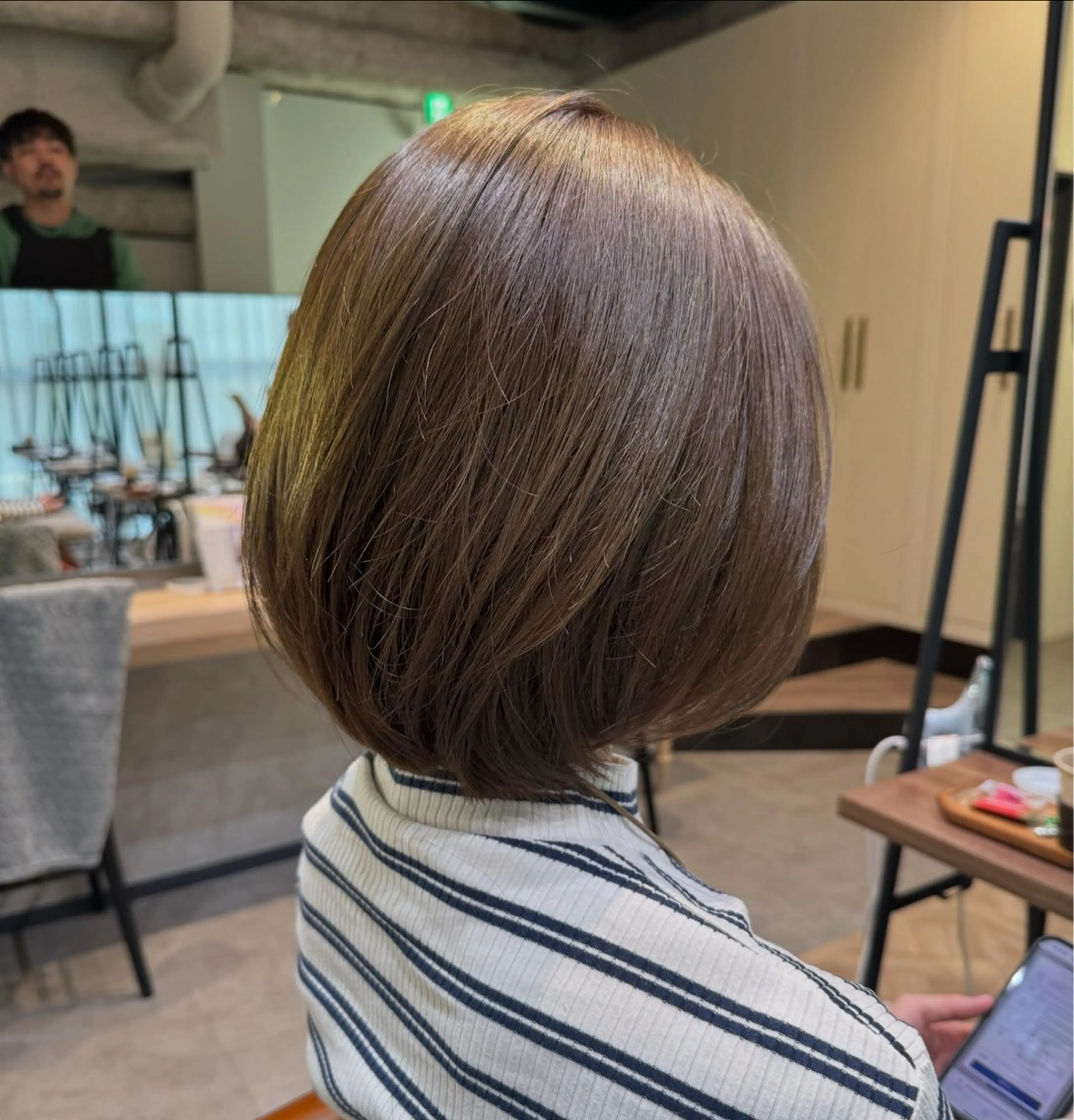 ミディアム カラー 新宿 / Aujua ソムリエ🫧森田涼介のヘアスタイル