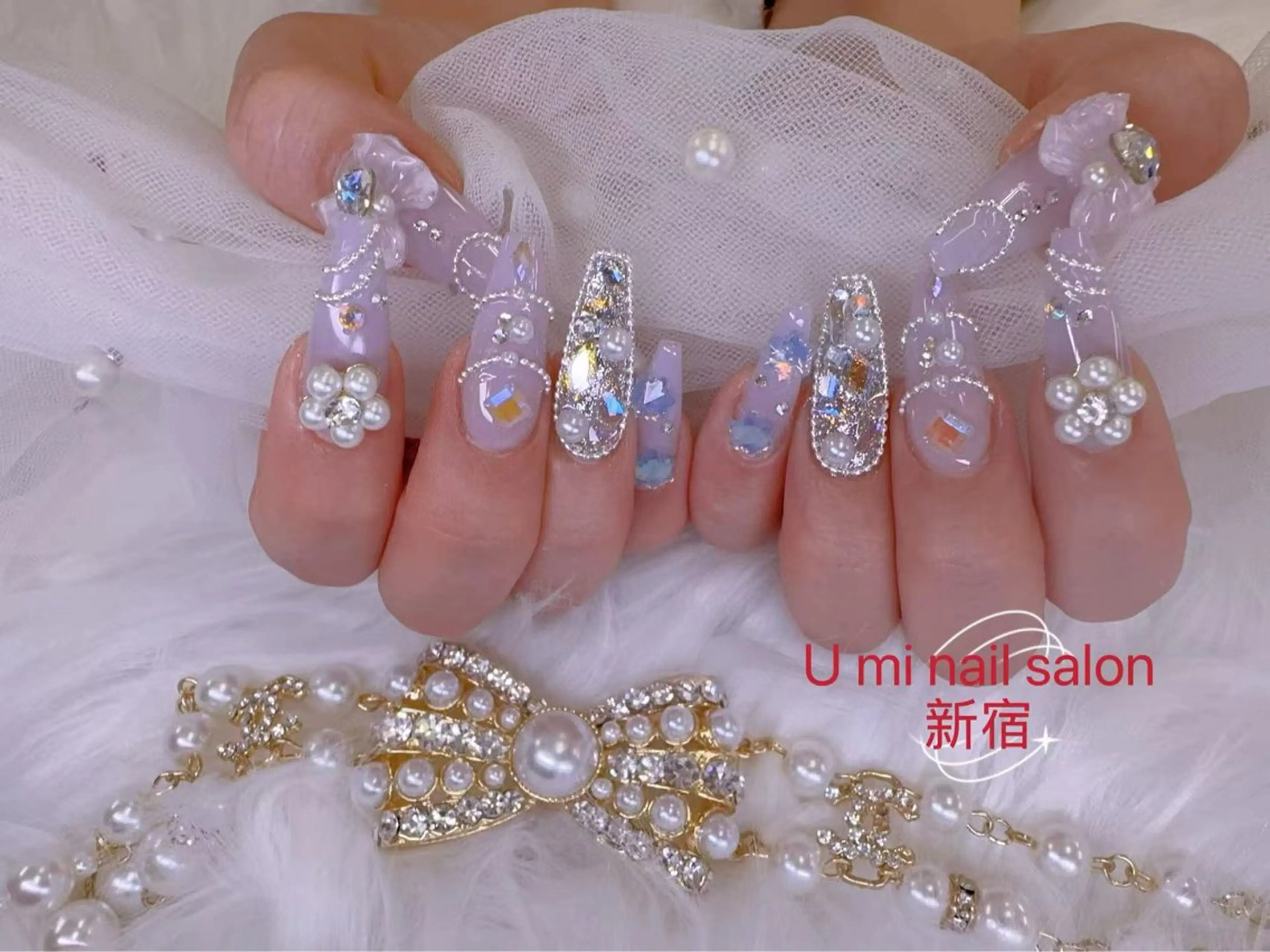 ネイル ボルドー チークネイル 長さ出し フレンチネイル ジェルネイル uminail cocoのネイルデザイン