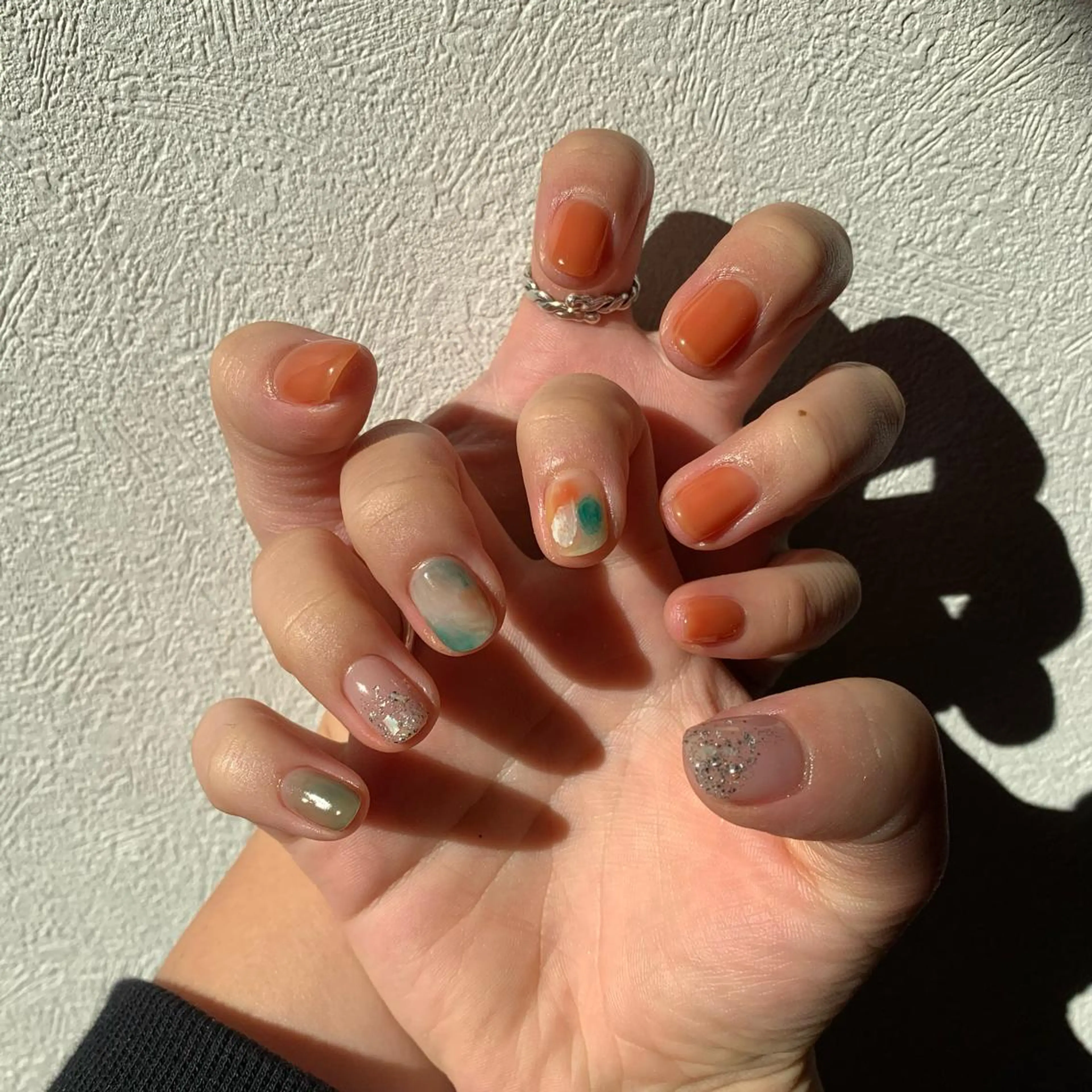 ネイル ニュアンスネイル ハンドネイル Air's nailのネイルデザイン