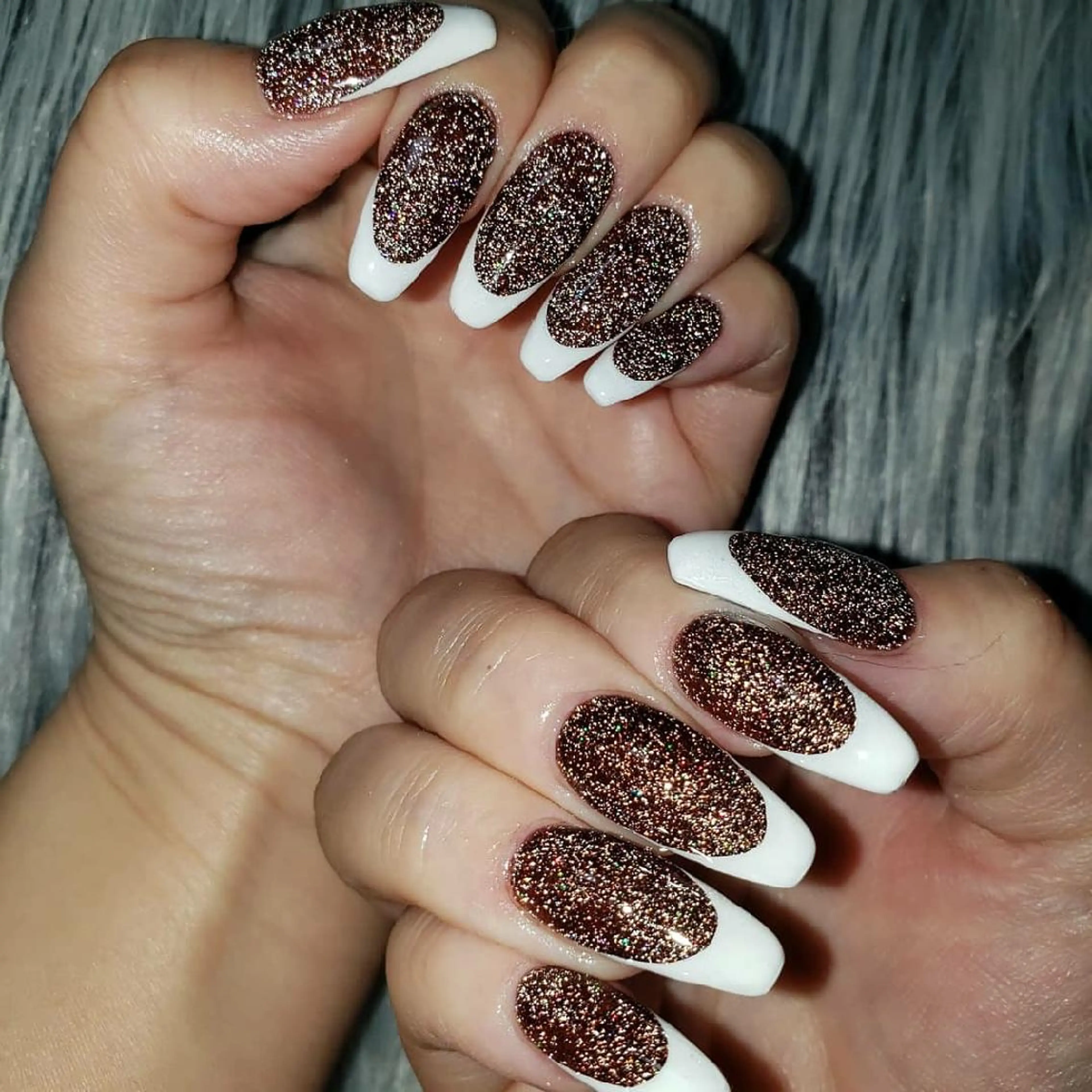 ネイル フラッシュネイル フレンチネイル ニュアンスネイル ハンドネイル Nail salon Coco【溝の口駅】のネイルデザイン