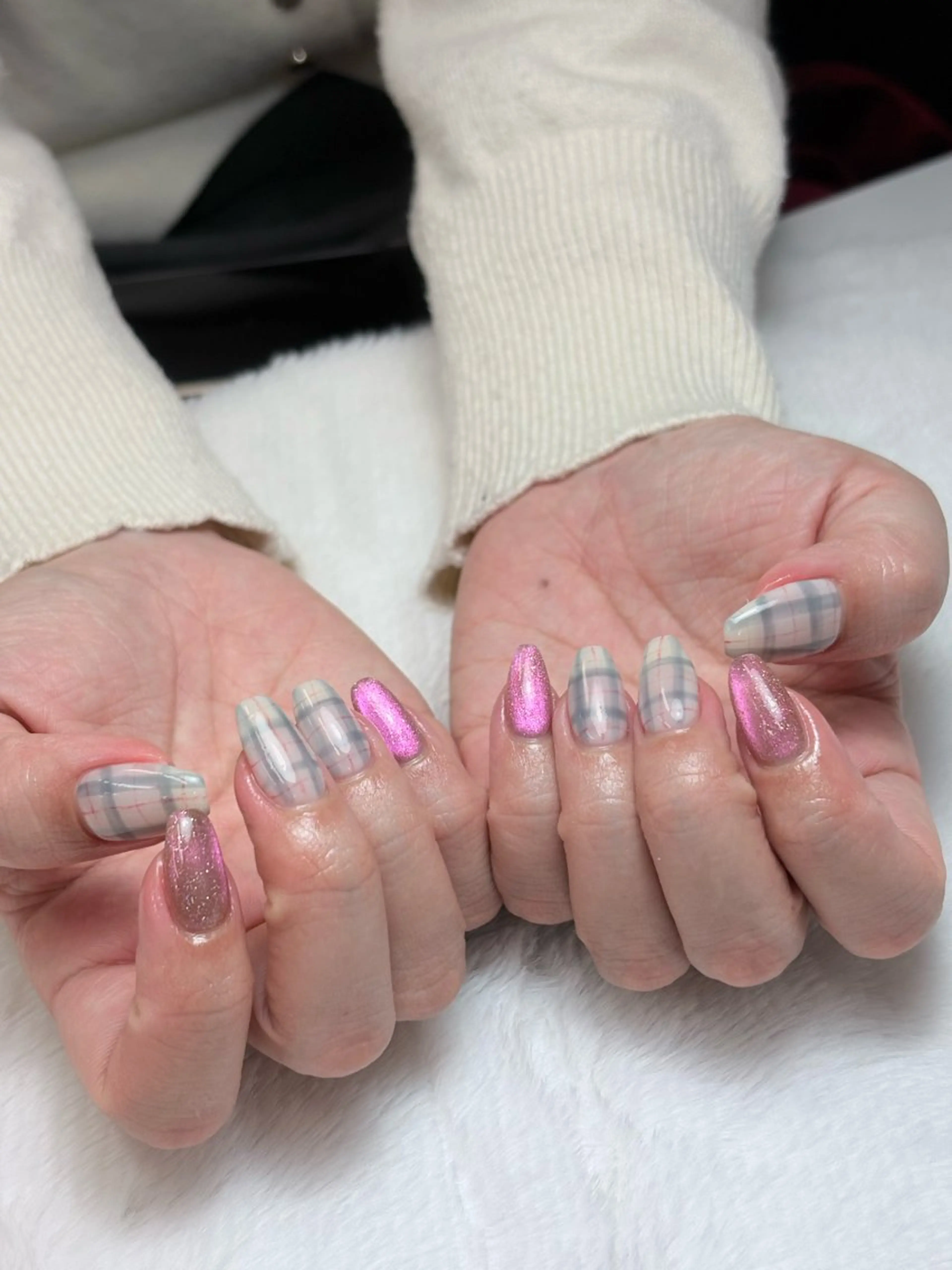 ネイル ハンドネイル FlyingSeep 🐑kaho💟🌈のネイルデザイン