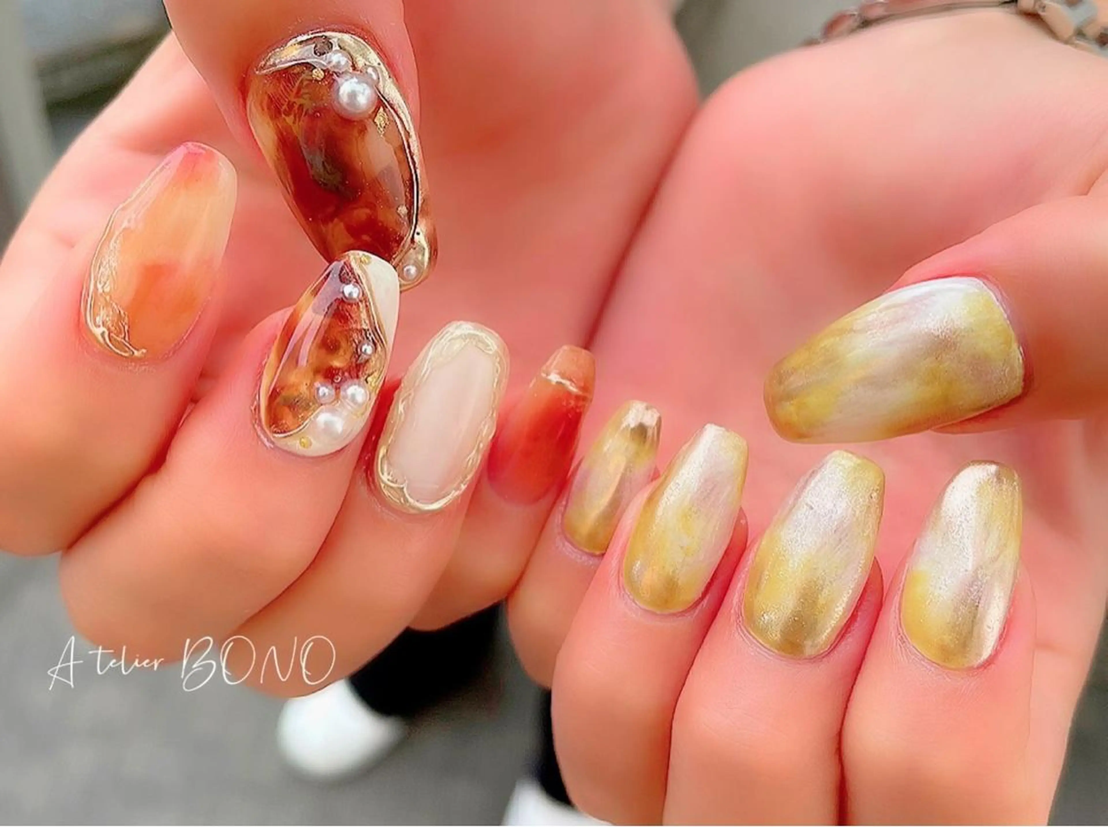ネイル nail salon アトリエBONOのネイルデザイン