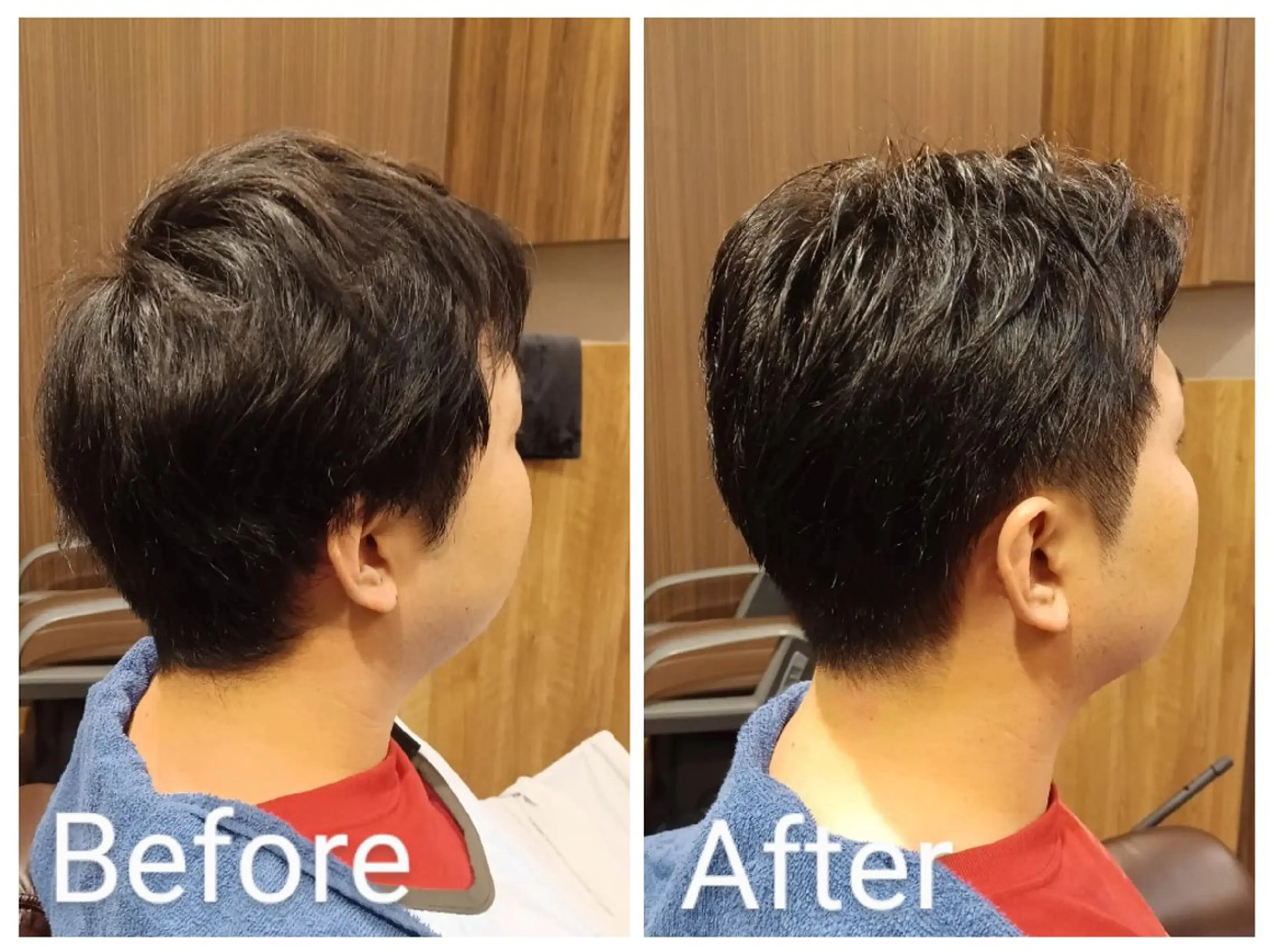 メンズ ミディアム BARBER 　STAG所属・BARBERSTAG 上拂恭平のヘアスタイル