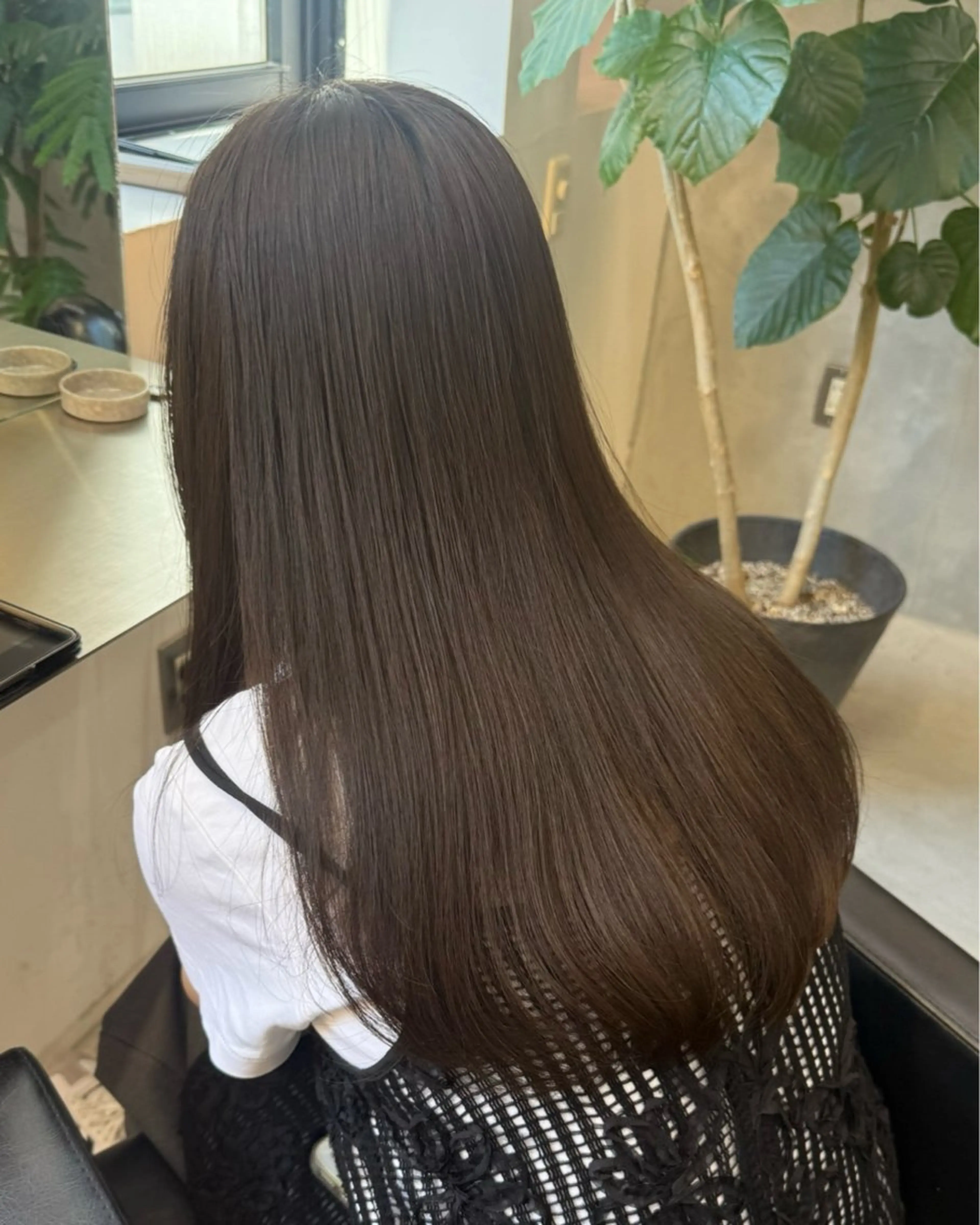 ロング カット トリートメント ELIN hair Nanamiのヘアスタイル