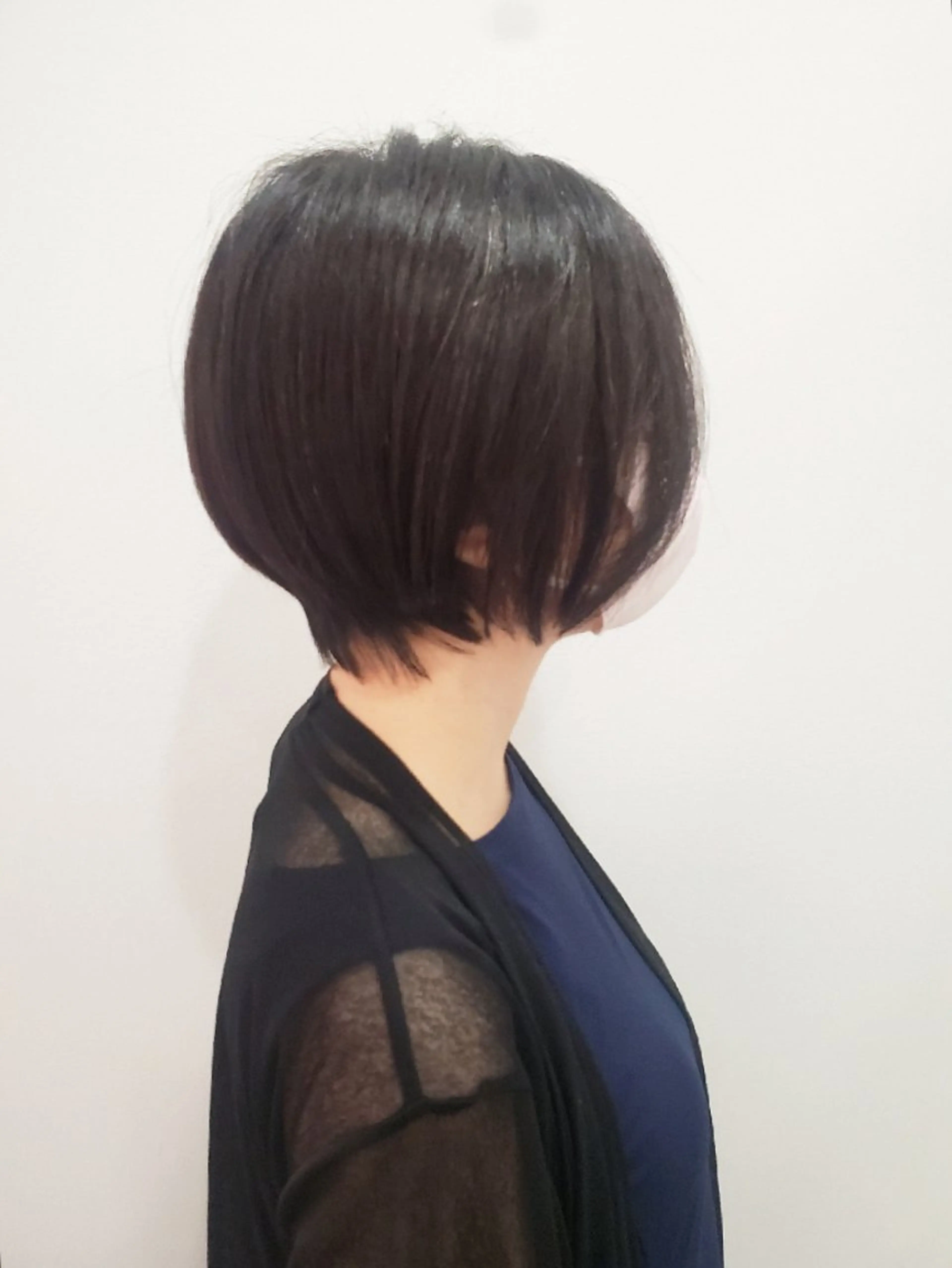 ショート カット トリートメント ヘッドスパ 齋藤 愛美のヘアスタイル