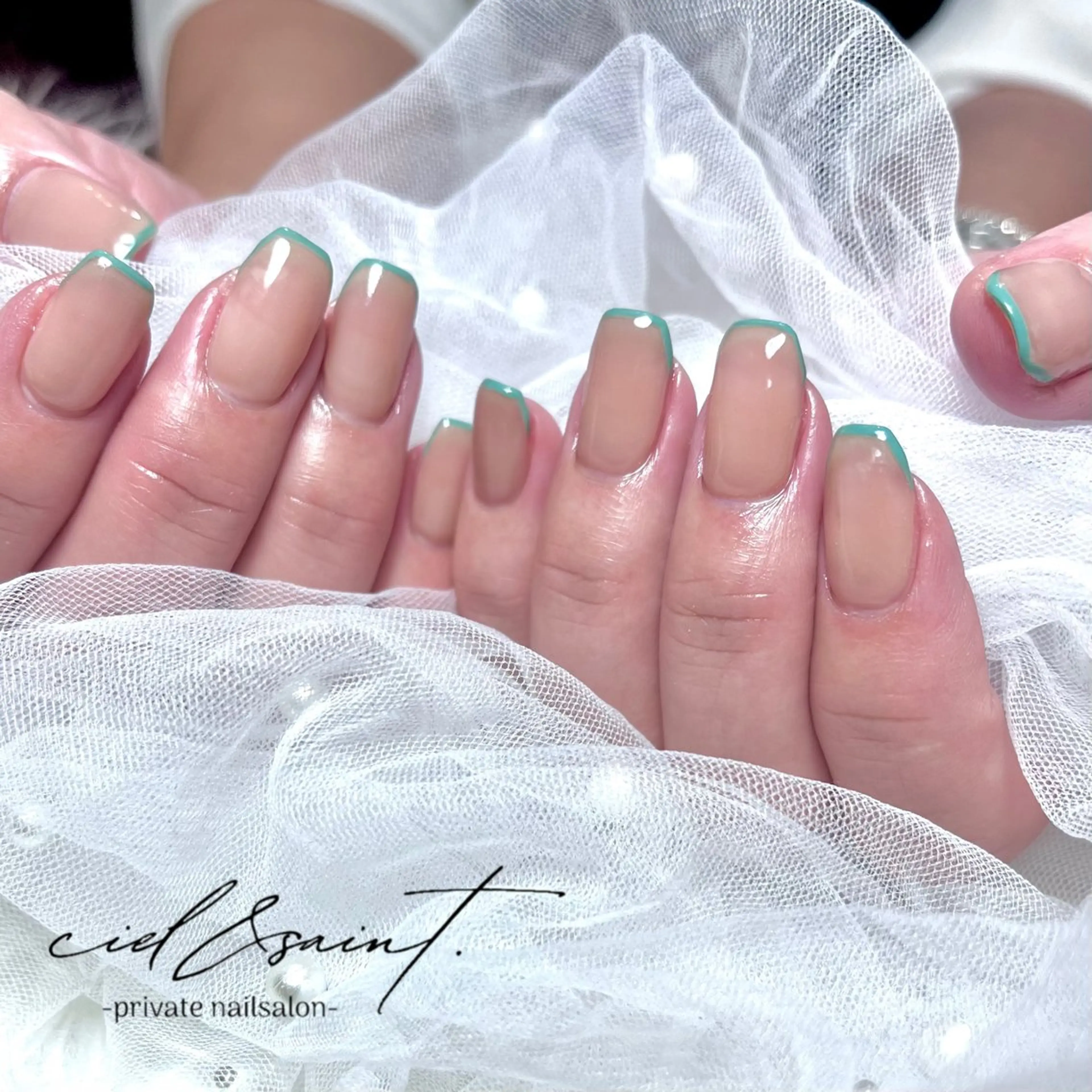 ネイル ハンドネイル nail salon ciel&saintのネイルデザイン