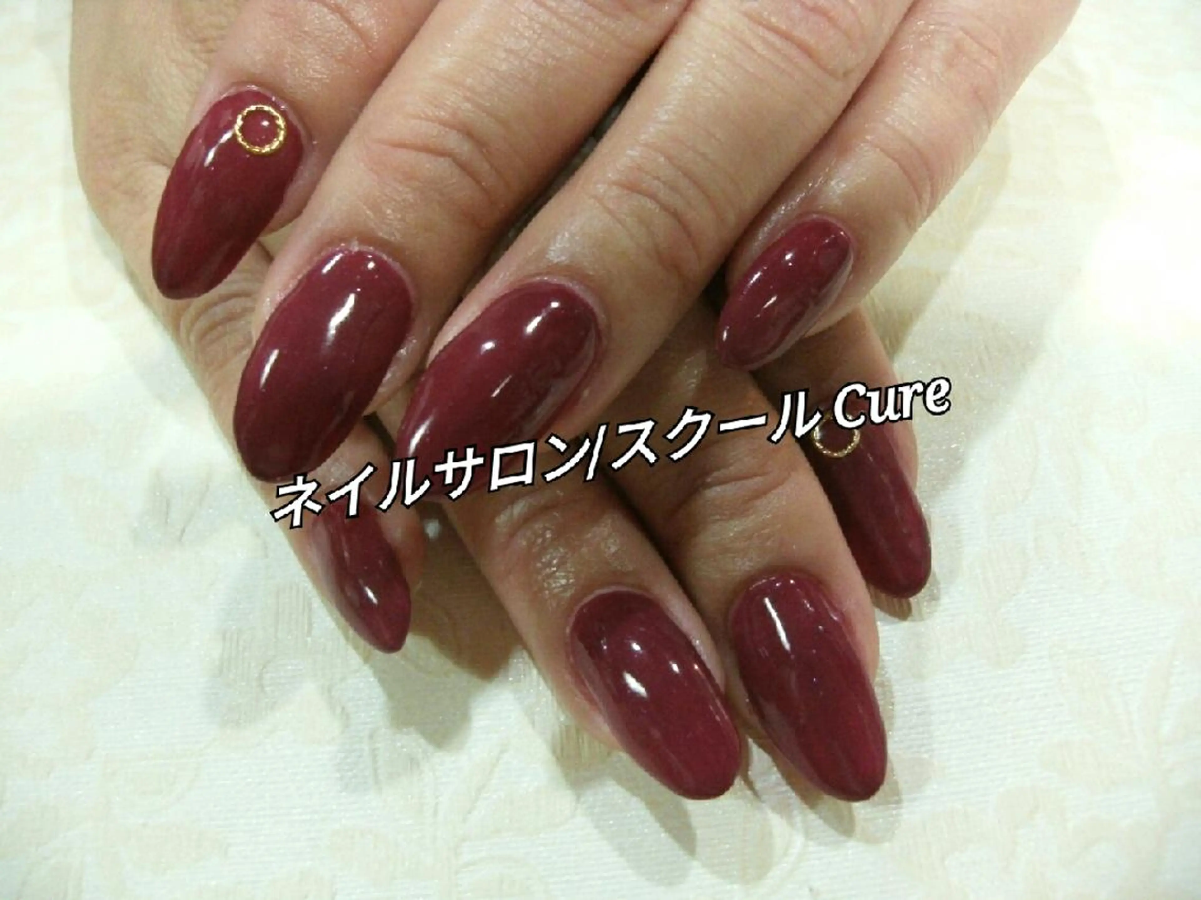 ミディアム ネイル ネイルサロン Cureのネイルデザイン