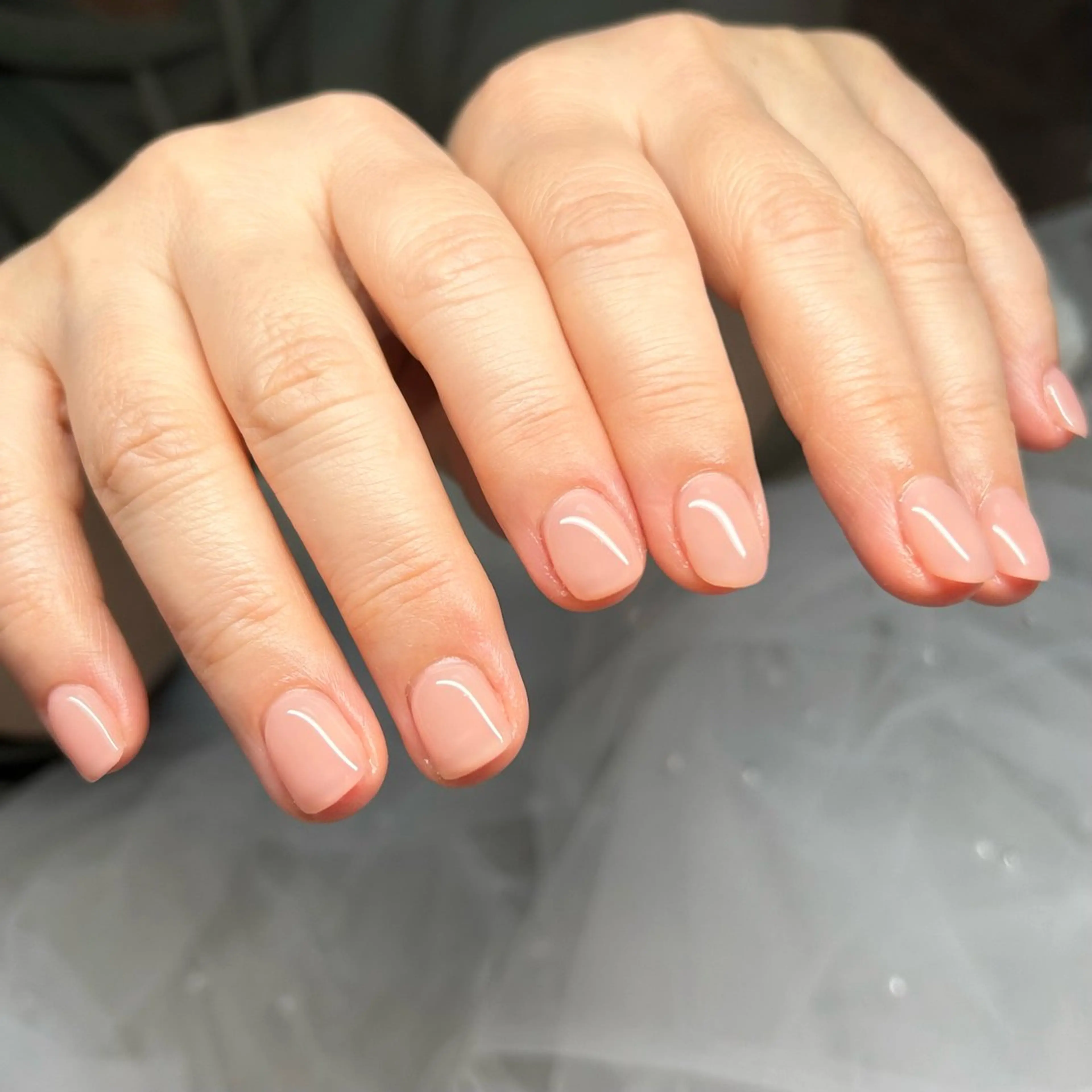 ネイル オフィスネイル ハンドネイル ten nail salon　かえでのネイルデザイン