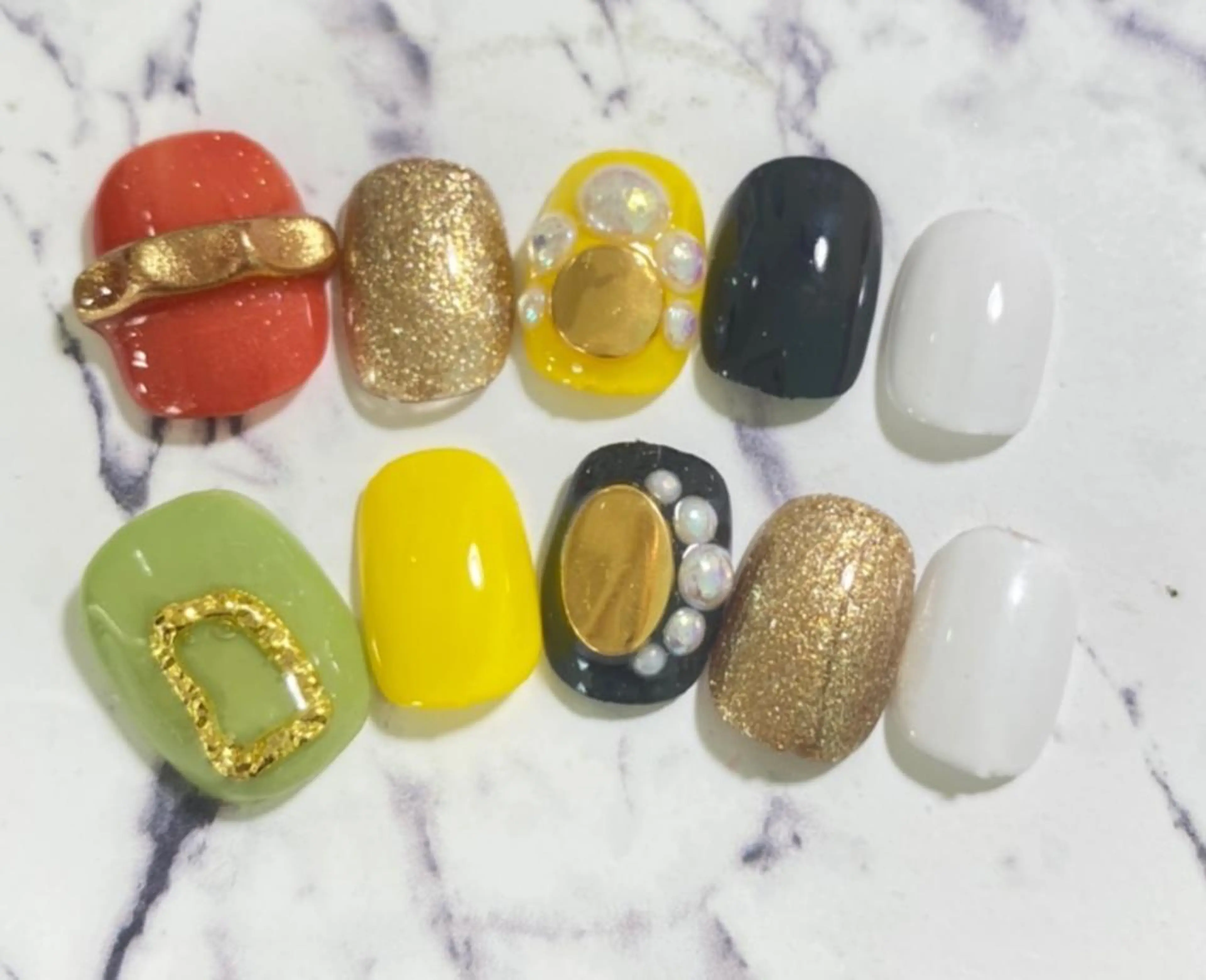 ネイル アートネイル オーロラネイル 長さ出し フレンチネイル ガラスフレンチ ハンドネイル nail salon Stella*所属・菅原 ミヤのその他イメージ