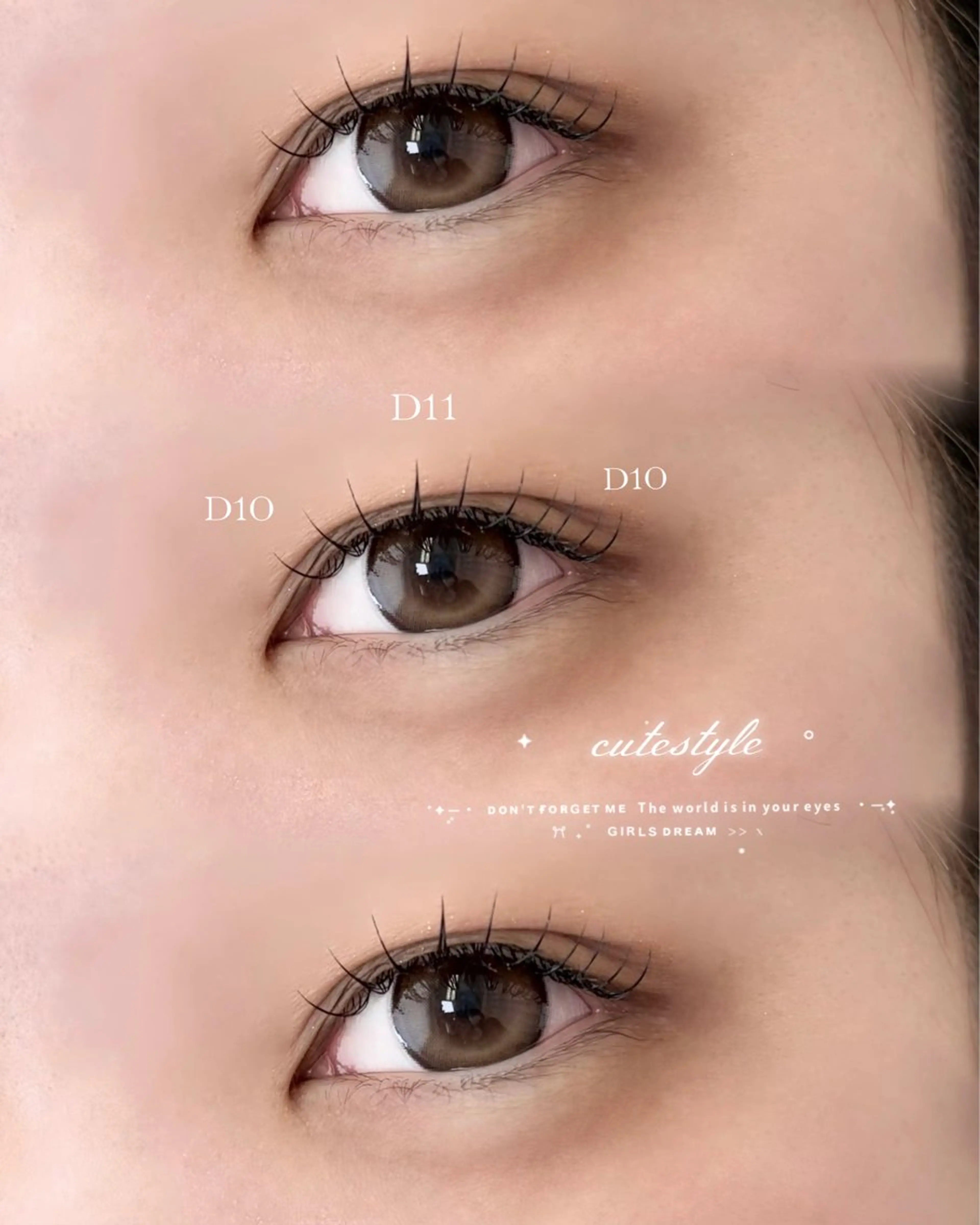 マツエク・マツパ マツエク RUNON 🎀 大阪福島 SeneLのマツエク・マツパデザイン