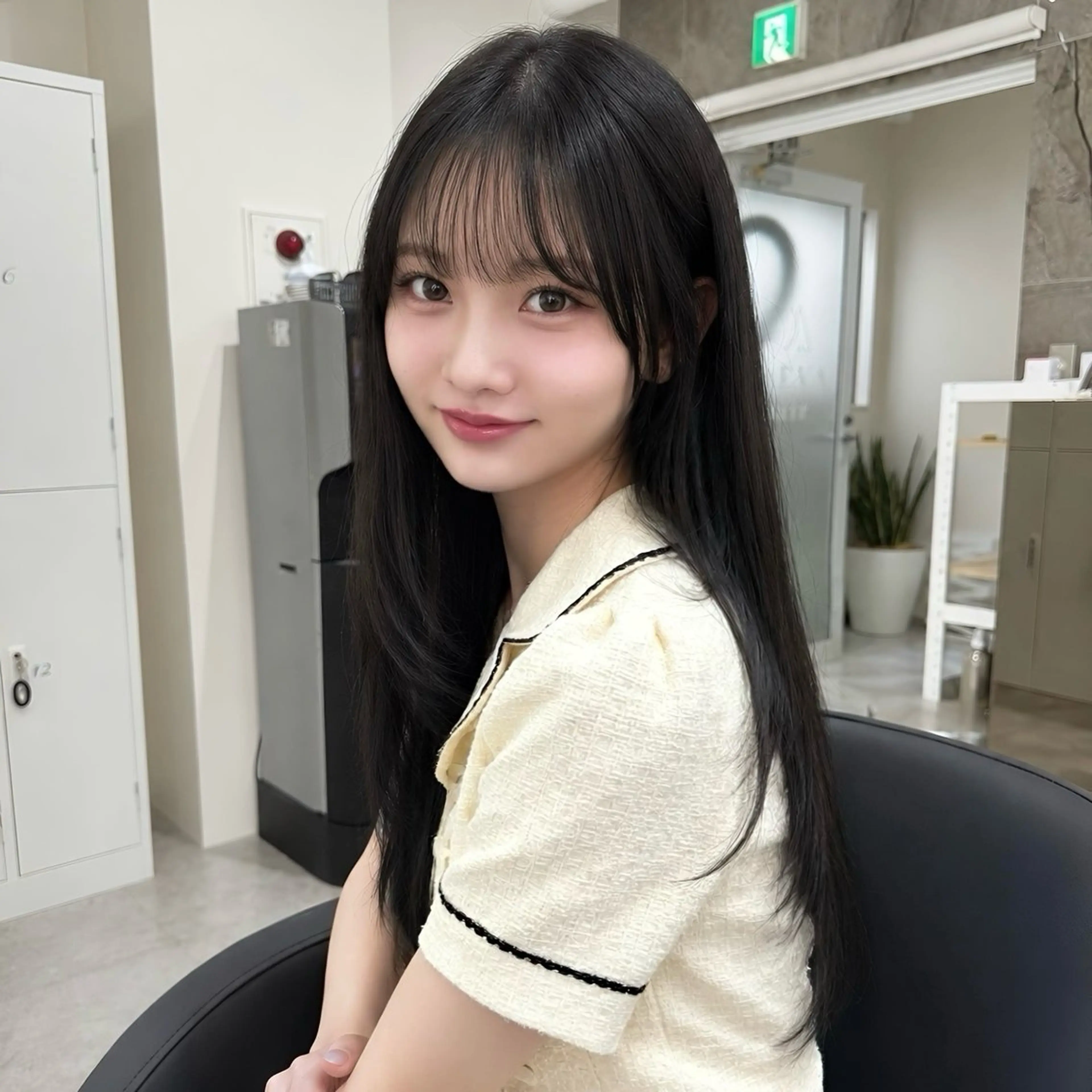 ロング カラー カット ヘアカラー トリートメント 🎀レイヤー×透明感 ×髪質改善🎀米田のヘアスタイル