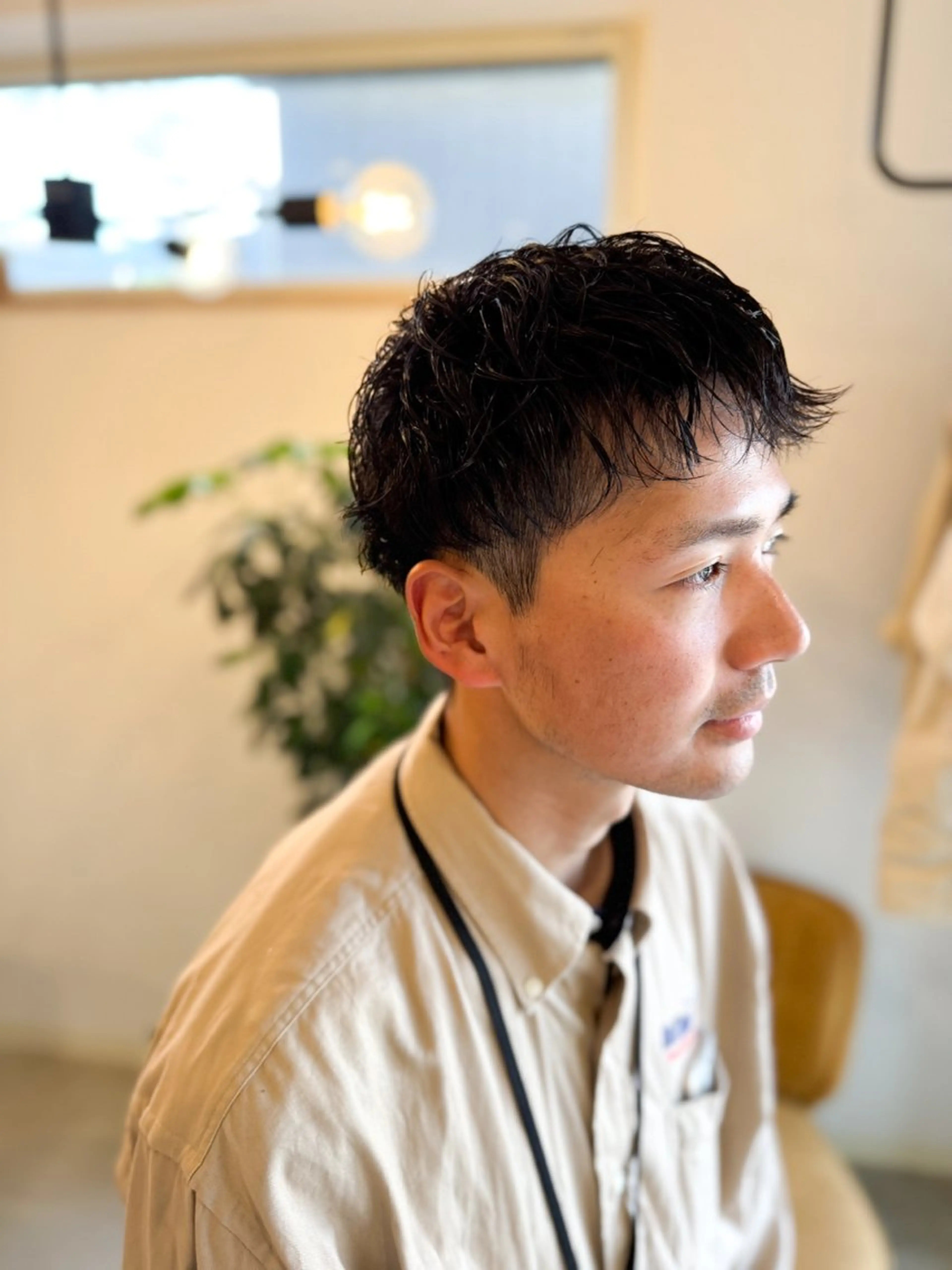 パーマ メンズ メンズパーマ カット パーマ サイトウ ヒトミ 【メイヘア】のヘアスタイル