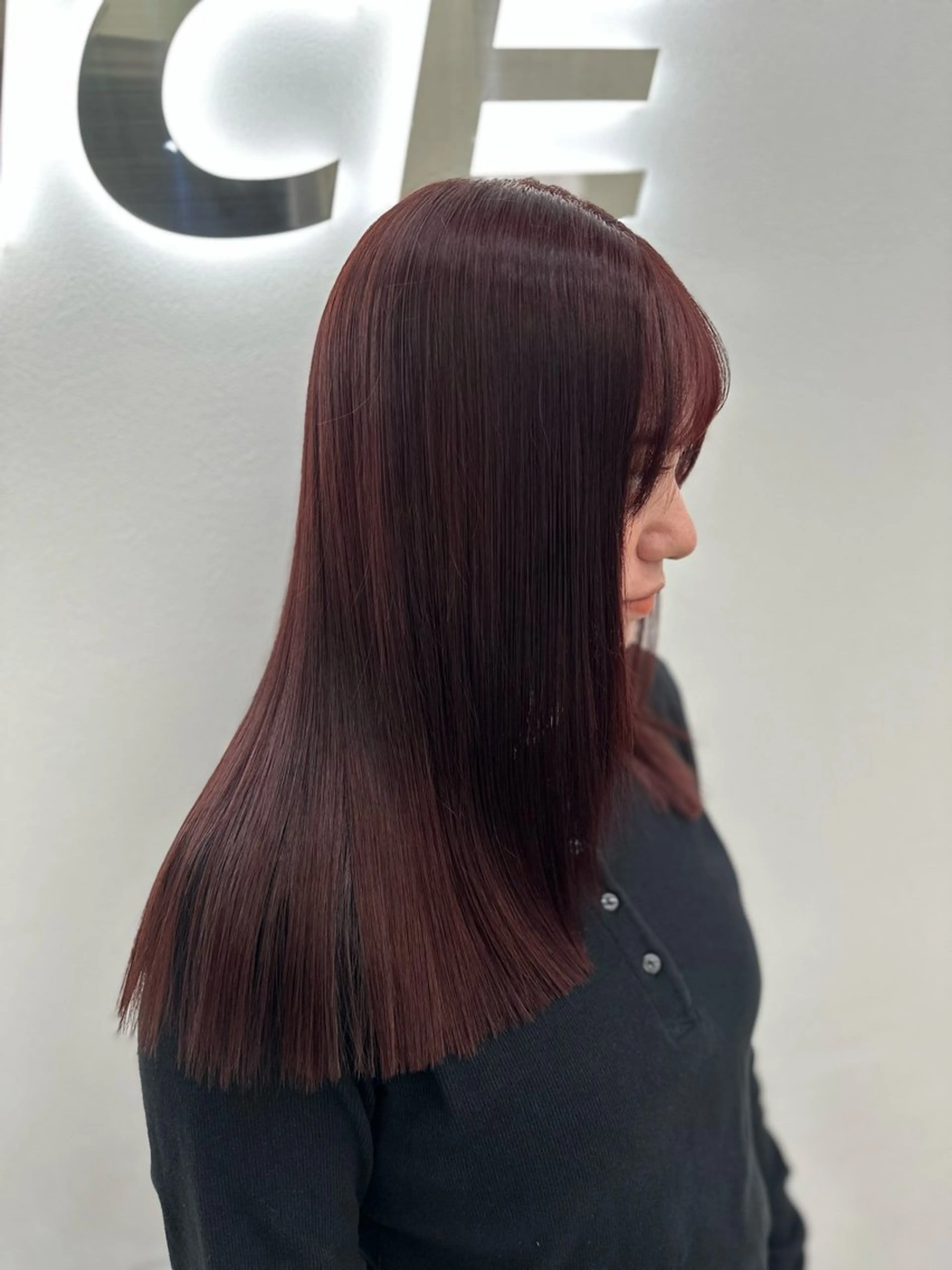 ロング 🤍韓国艶ワンホン ヘアMAYU🤍のヘアスタイル