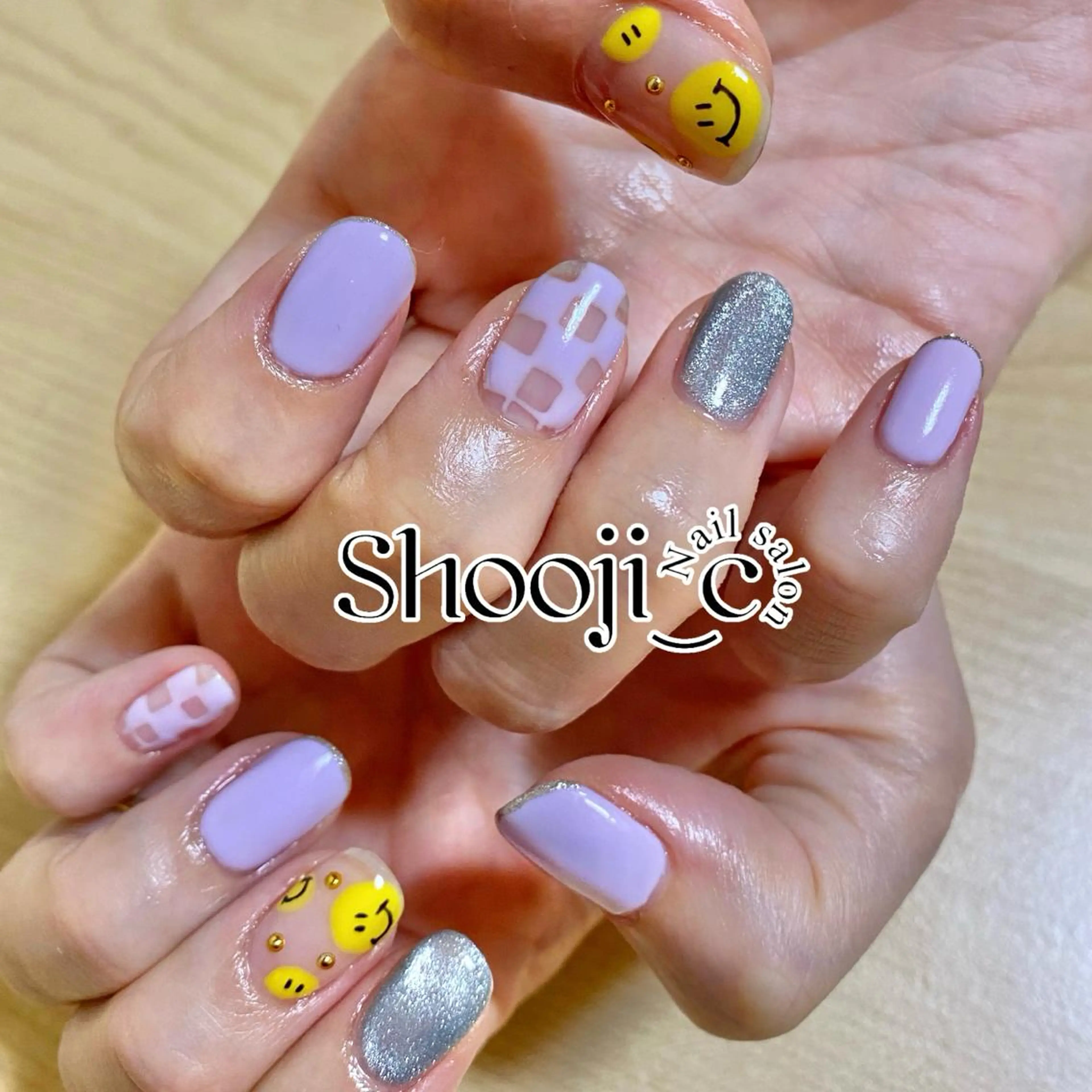 ネイル アートネイル ジェルネイル ラメ(グリッター) マグネットネイル Shooji_c Nail salonのネイルデザイン