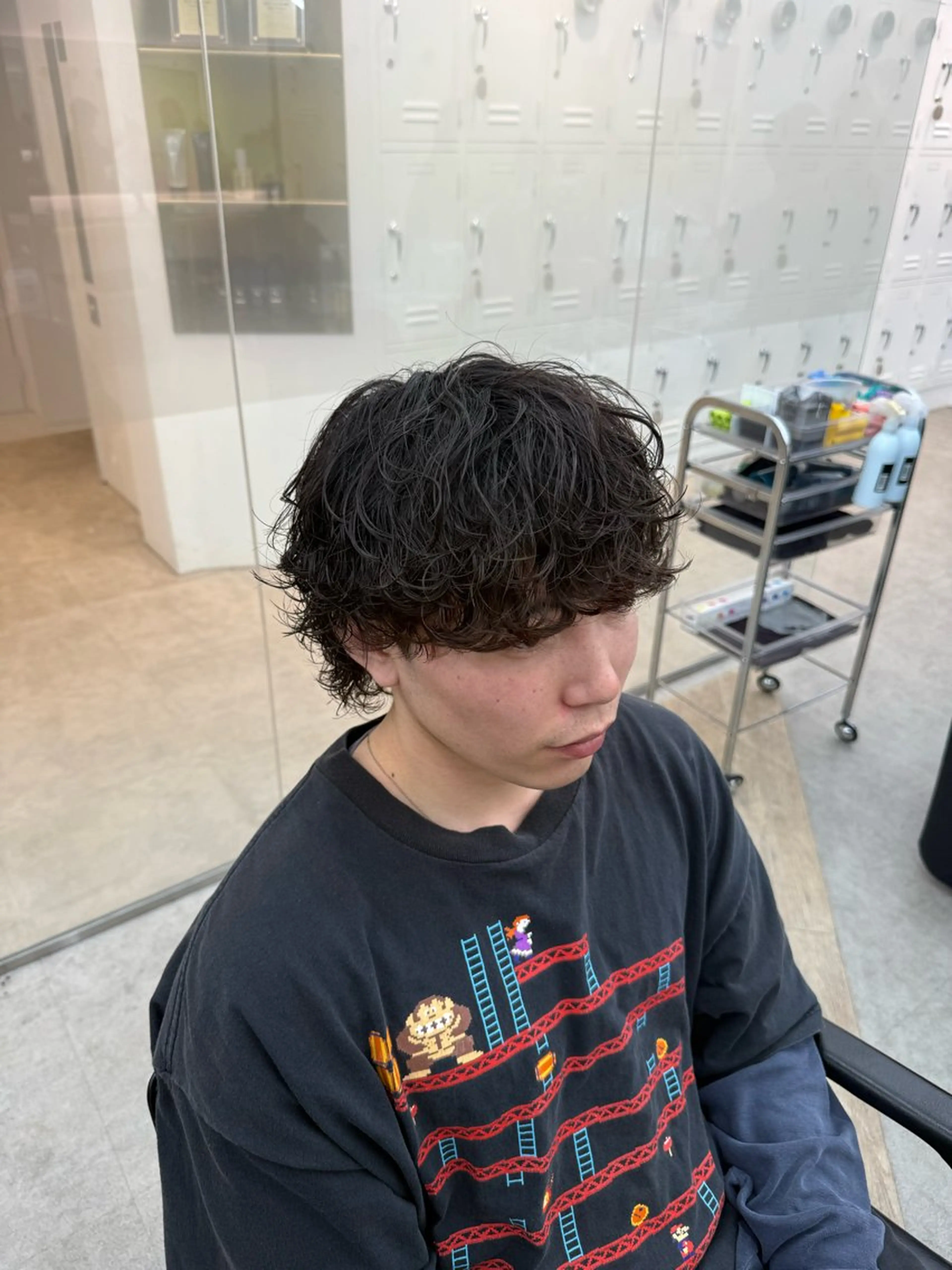 パーマ メンズ パーマ 深谷 侑亮のヘアスタイル