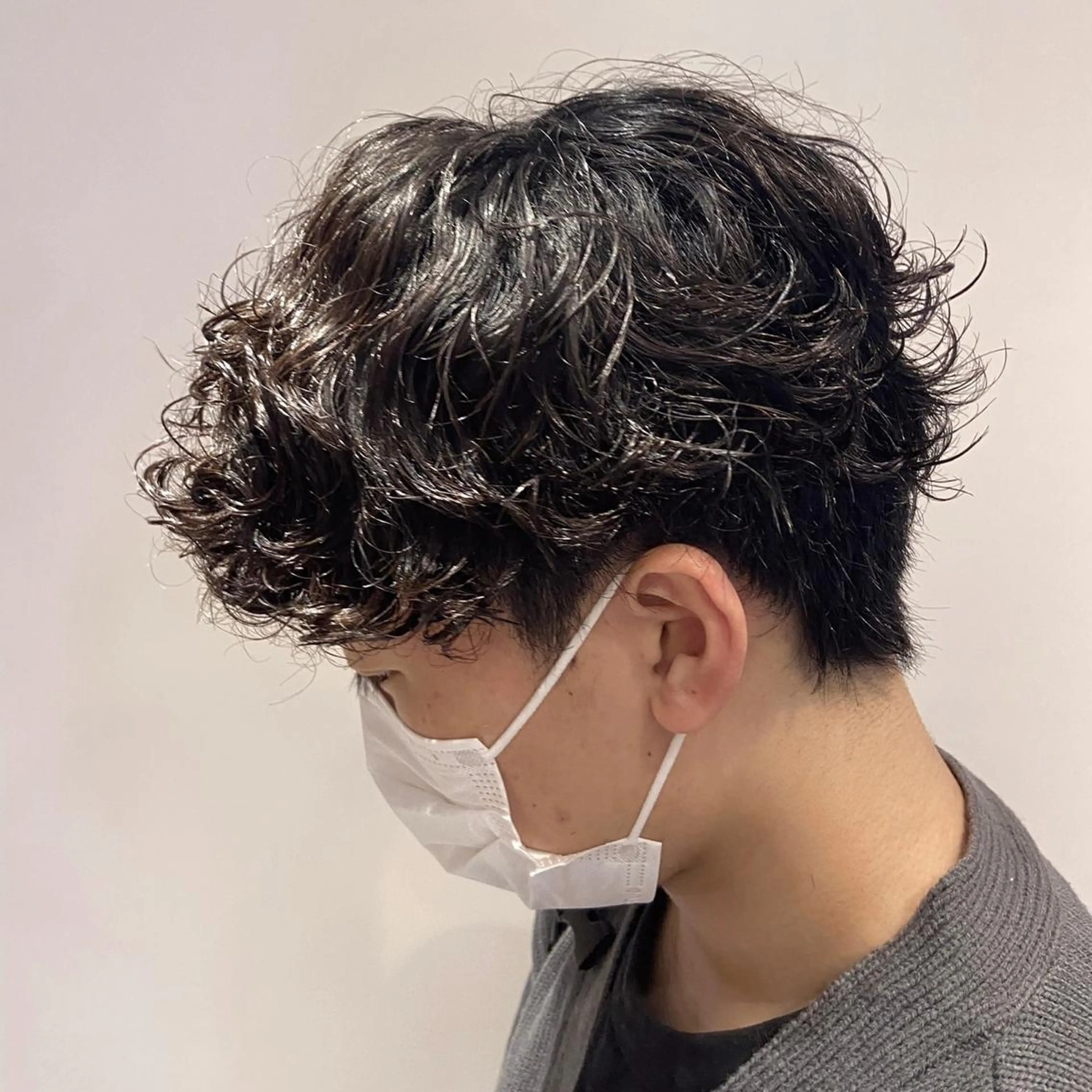 パーマ メンズ メンズパーマ メンズ縮毛矯正 ♠️店長下平隼人のヘアスタイル