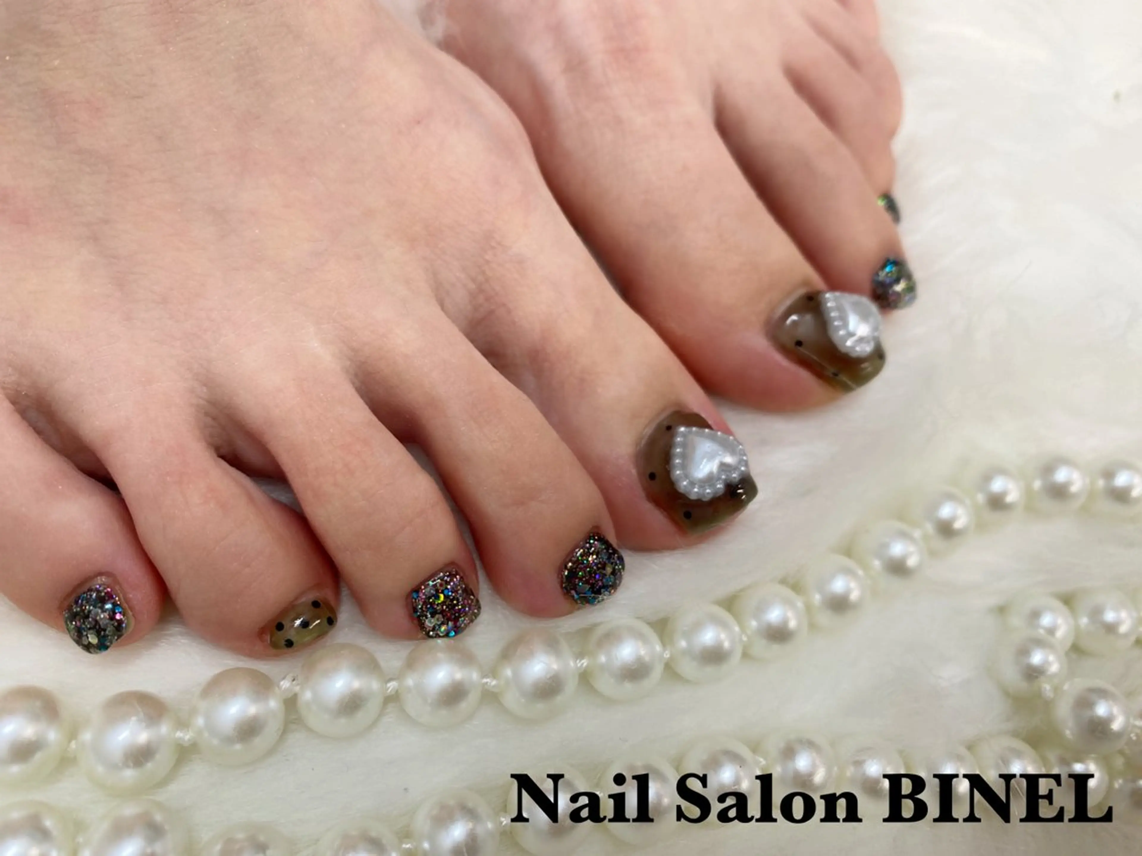 ネイル フットネイル H. Yuukaのネイルデザイン