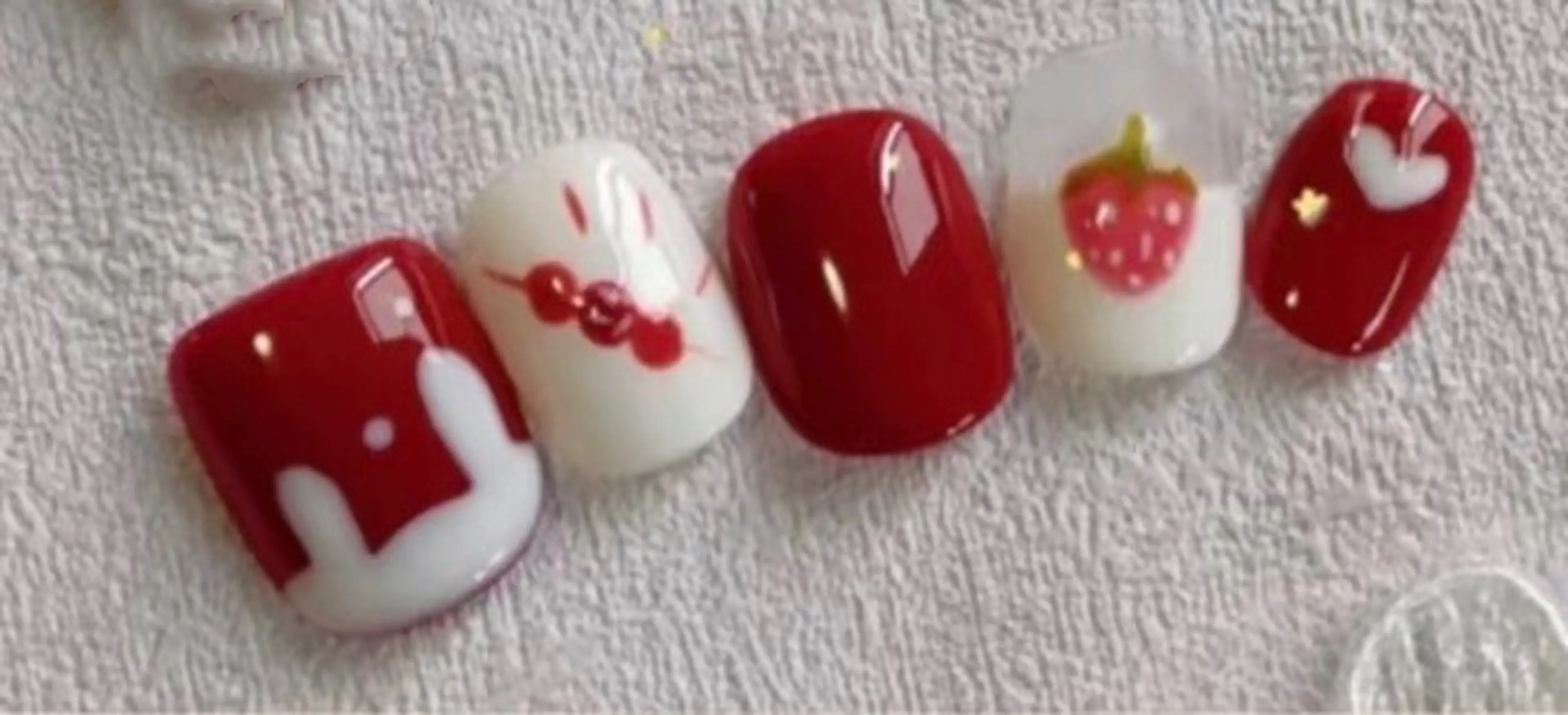 ネイル ハンドネイル H3 Nail Tsuki🦋💙のネイルデザイン