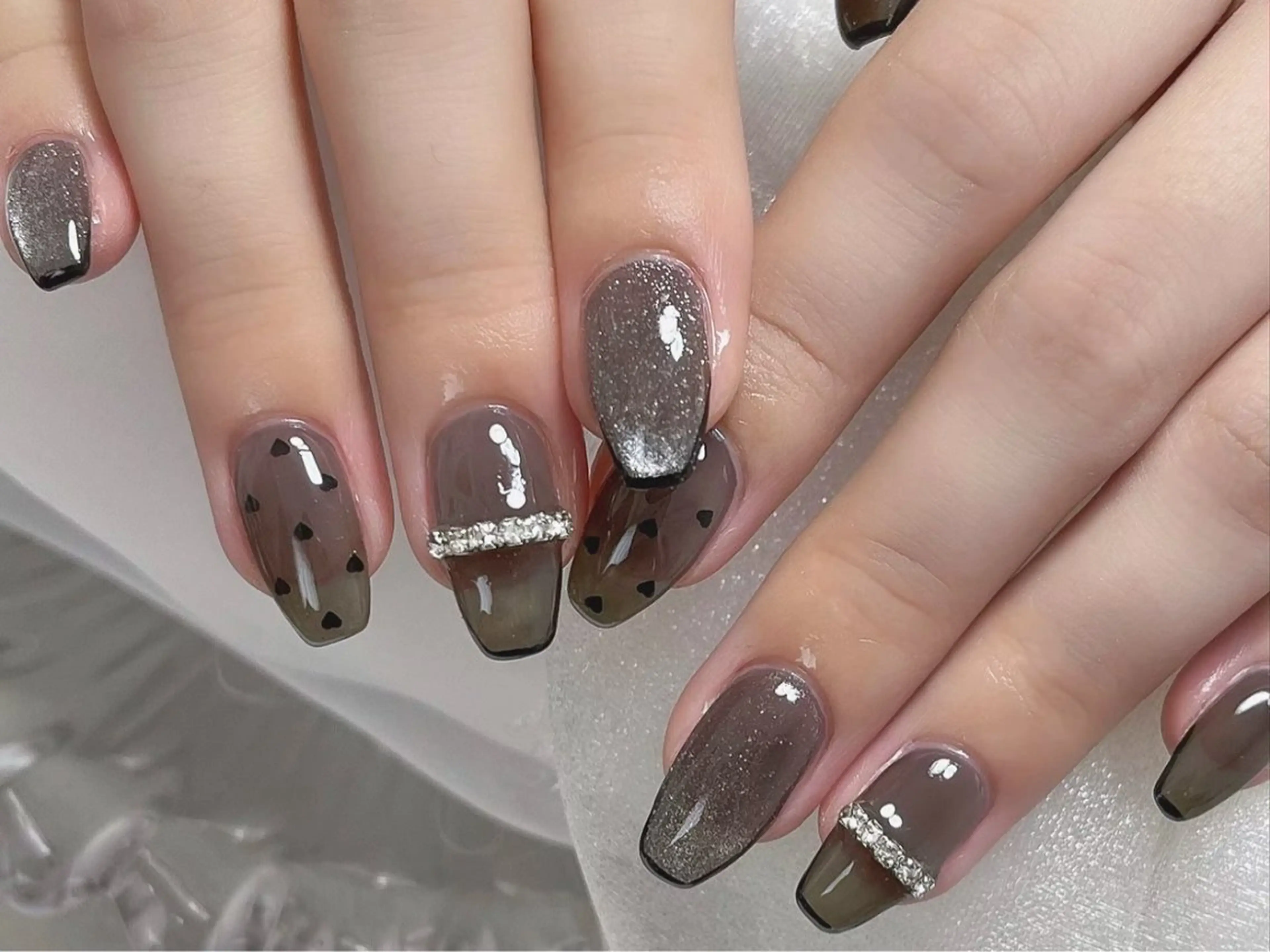 ネイル ハンドネイル OCEAN nail パラジェル　取扱い店のネイルデザイン