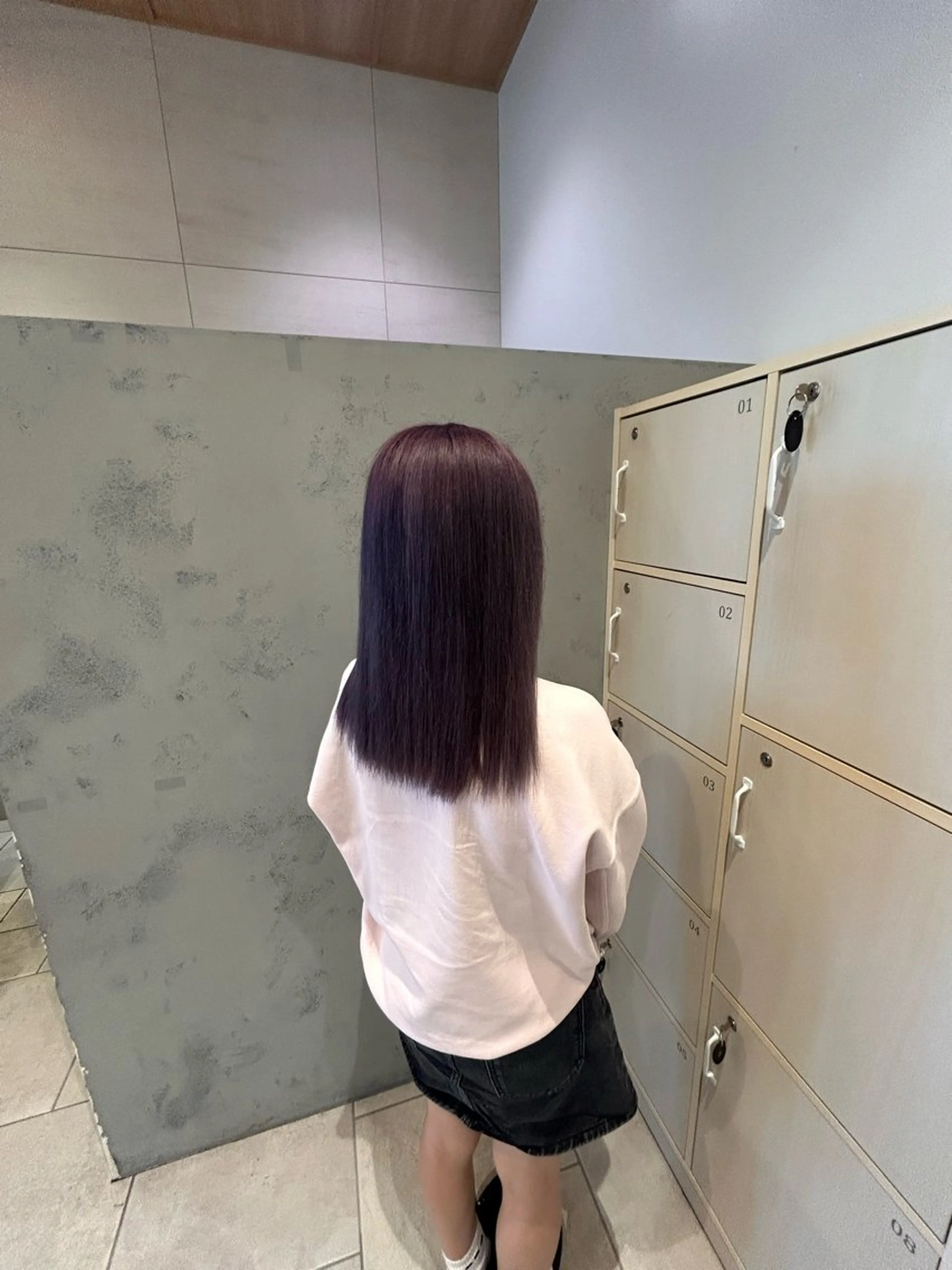 カラー 青木 娃星のヘアスタイル