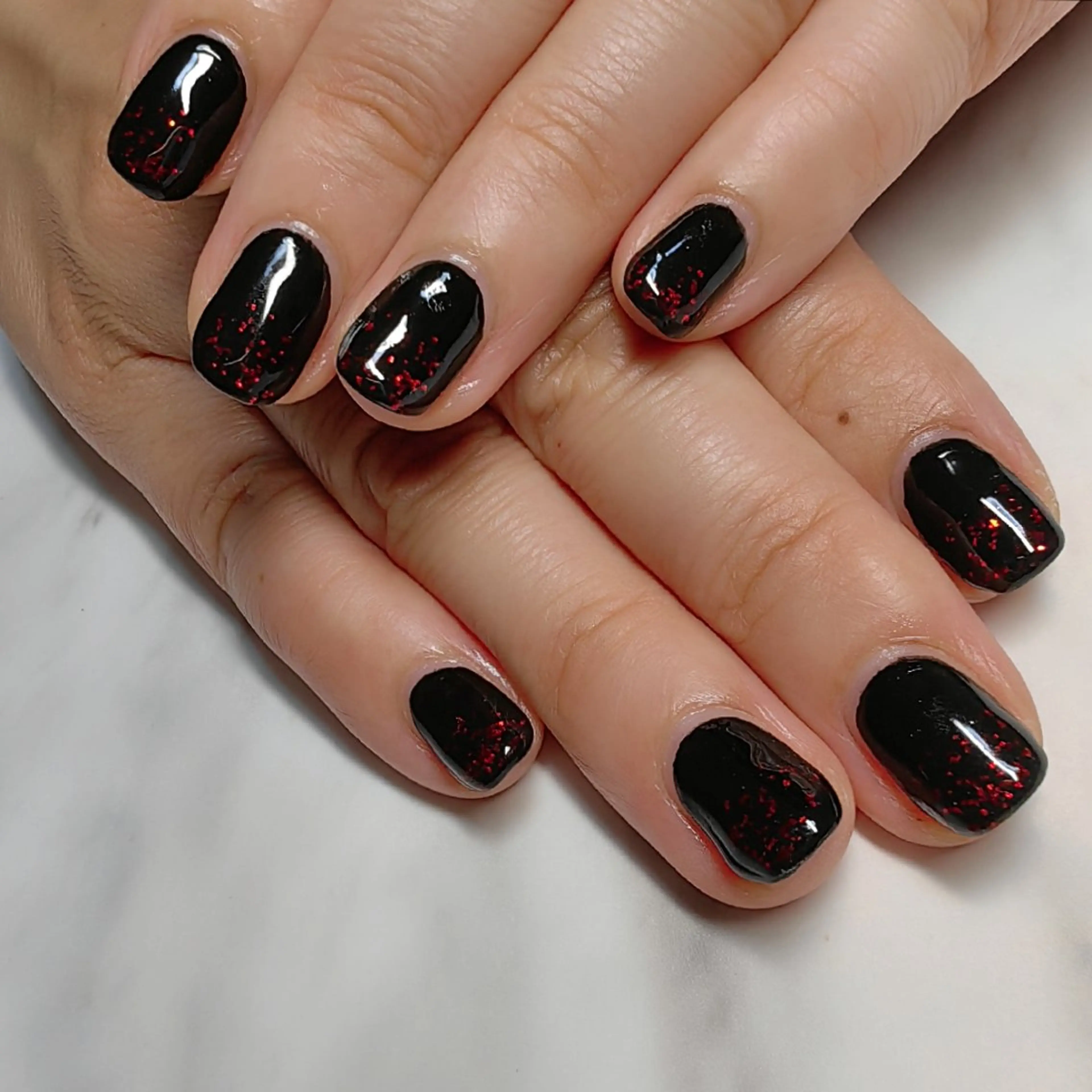 ネイル グラデーション ラメ(グリッター) ラメグラデーション ハンドネイル reve あやののネイルデザイン