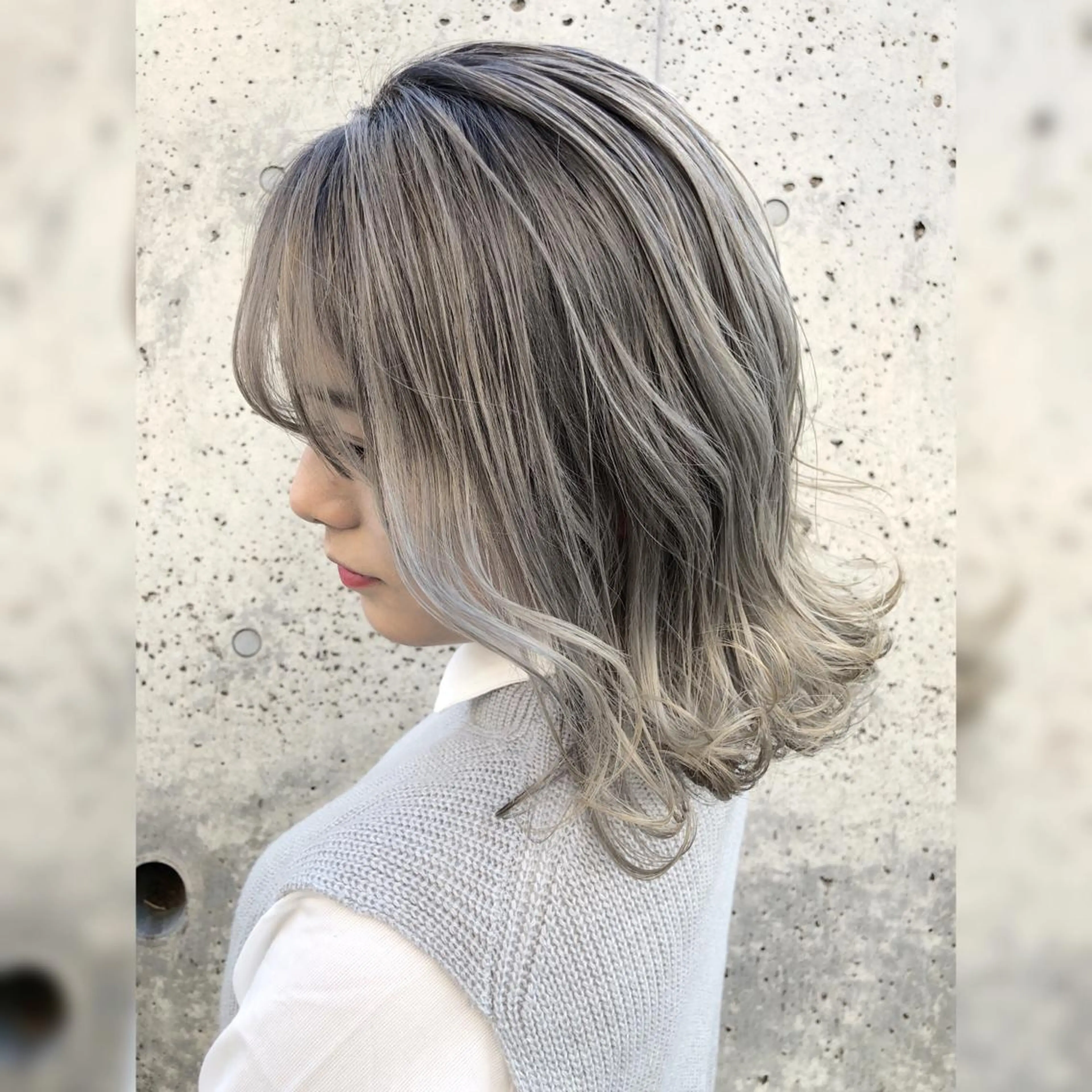 ミディアム 6月以降は渋谷で受付 ツダケイタロウのヘアスタイル