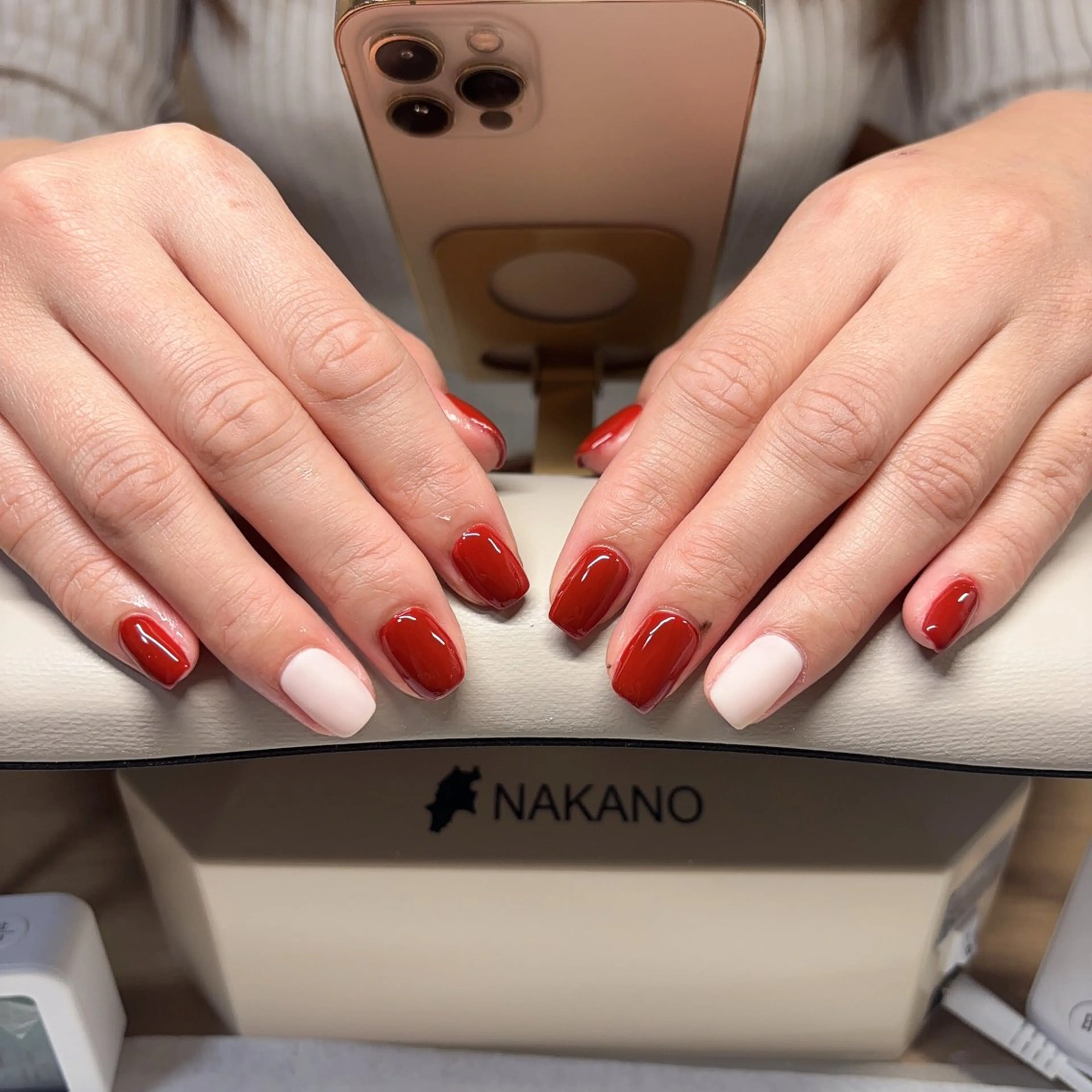 ネイル ワンカラーネイル 33 nail salon 徳山里美のネイルデザイン