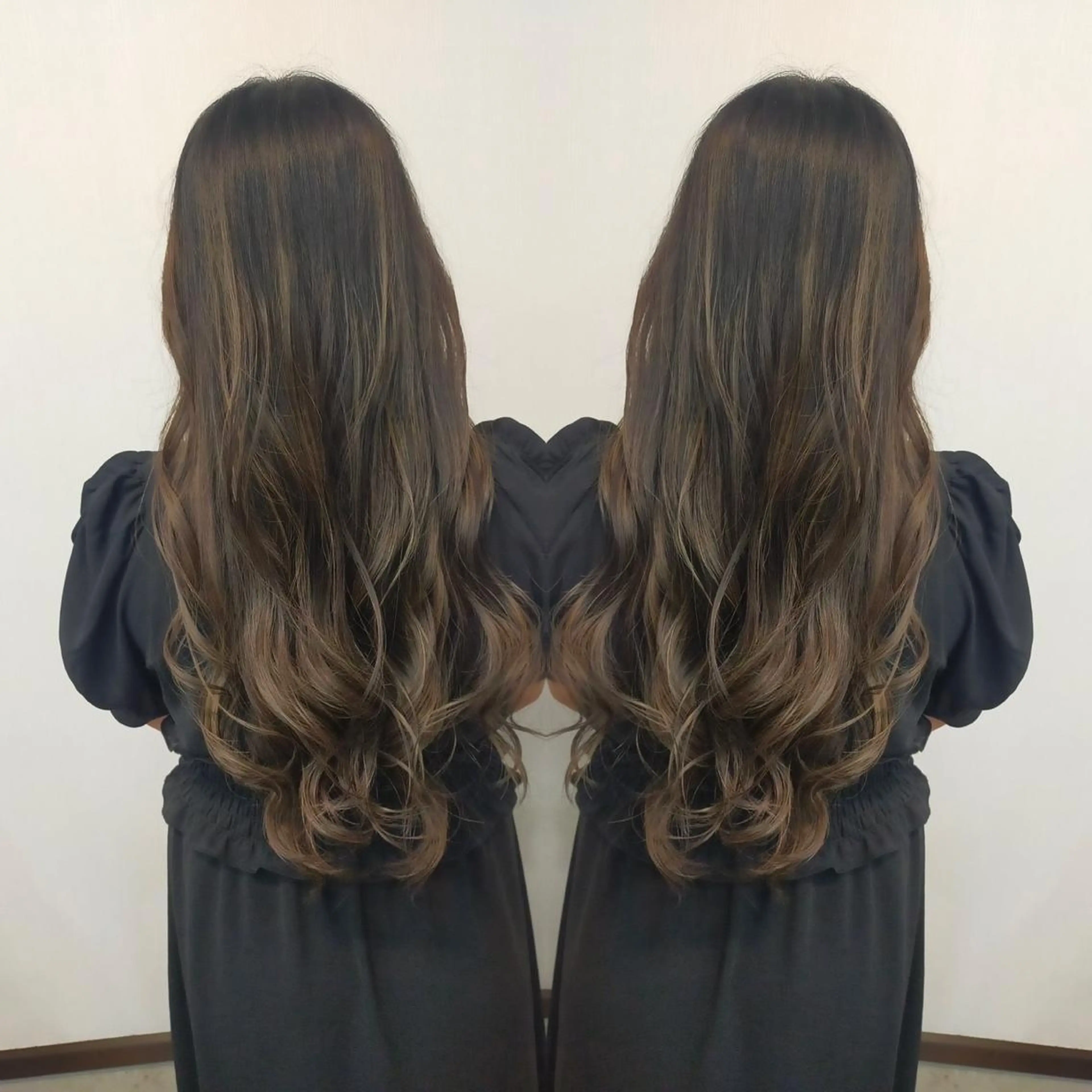 ロング 伊藤 詩織のヘアスタイル