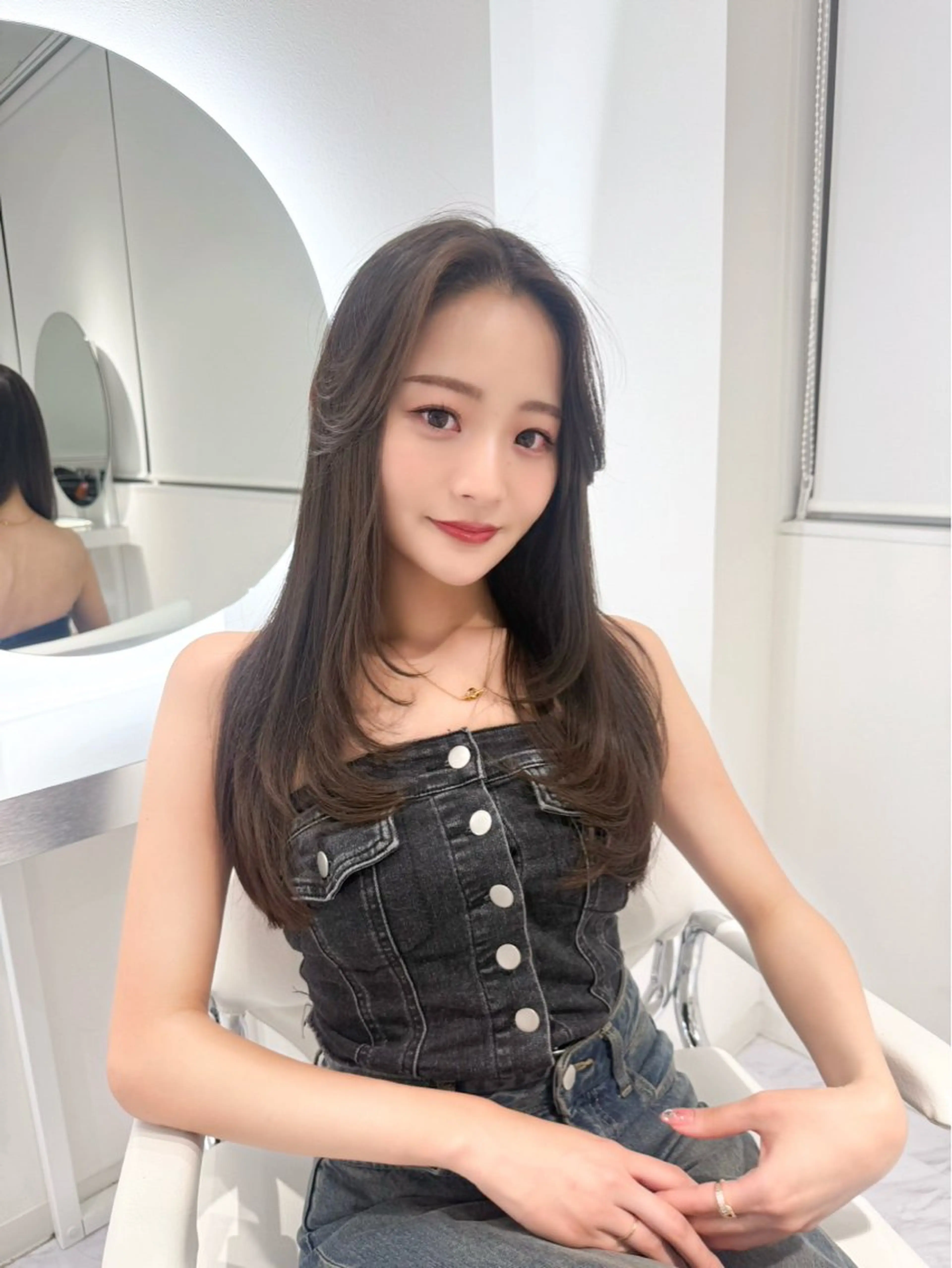 ロング レイヤーカット レイヤーカット🫧 🎀Tomoka🎀のヘアスタイル