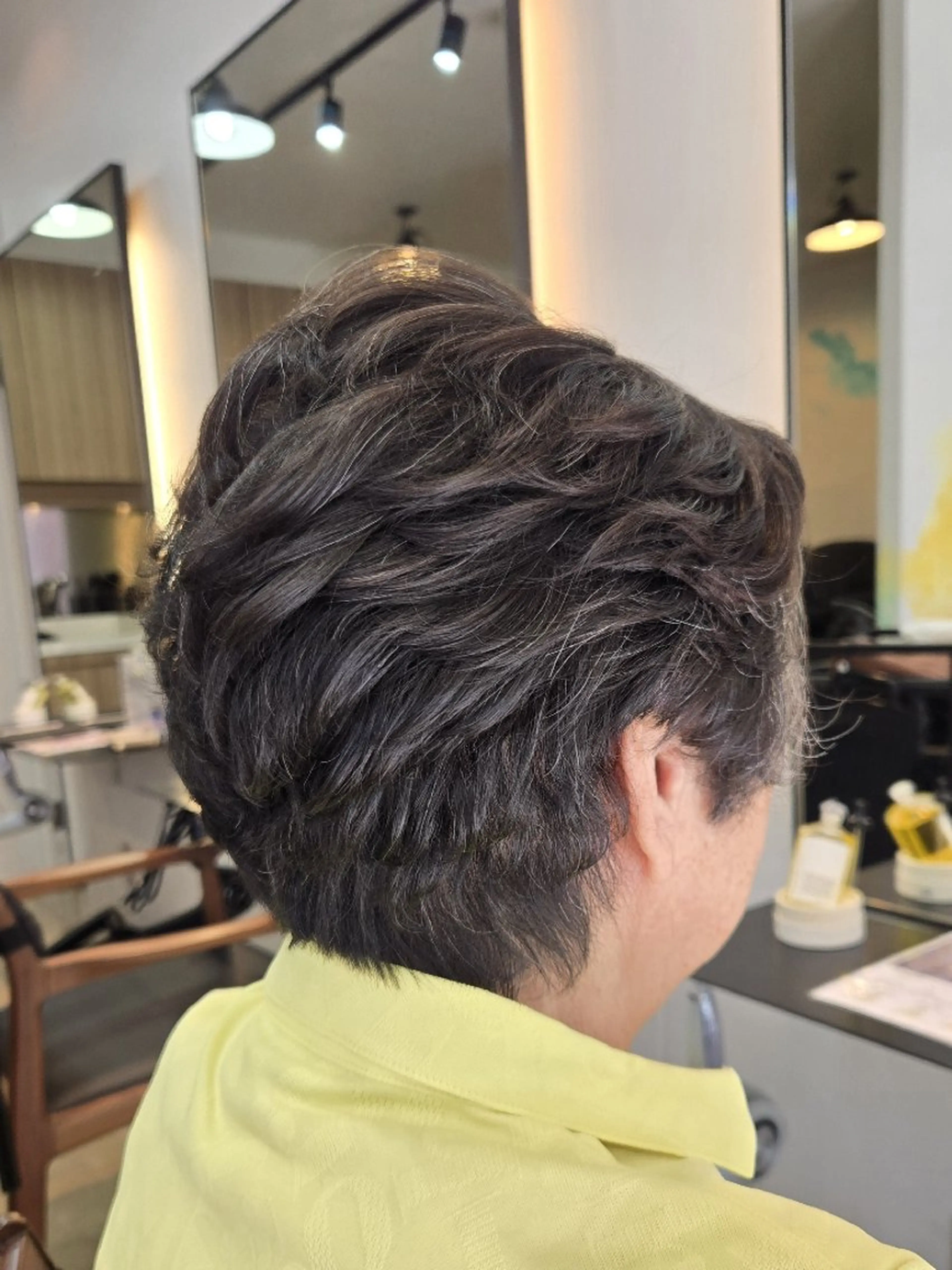 ショート パーマ カット パーマ トリートメント 野村 果音(カノン)のヘアスタイル