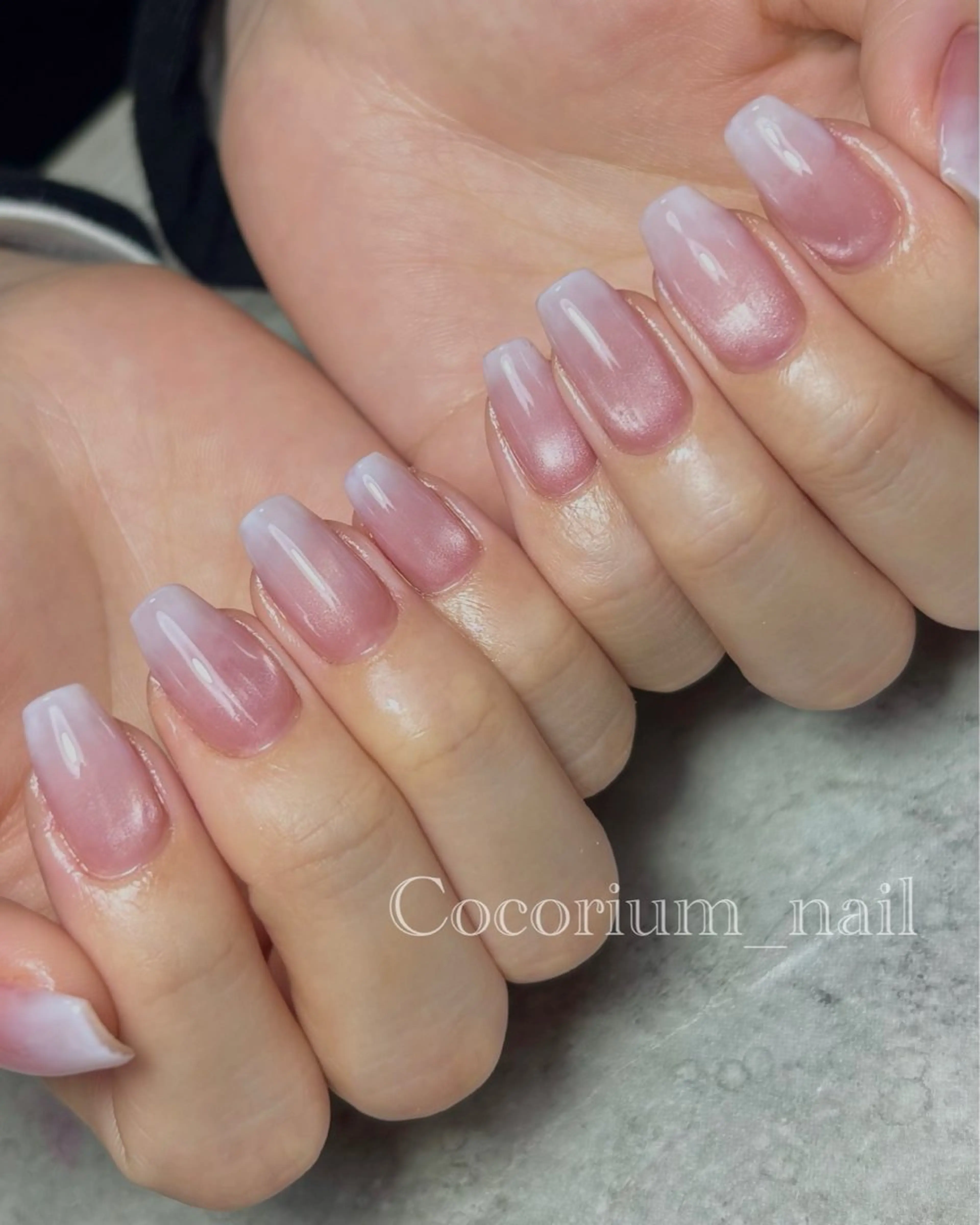 ネイル 持ち込み ハンドネイル Cocorium_ sasakiのネイルデザイン