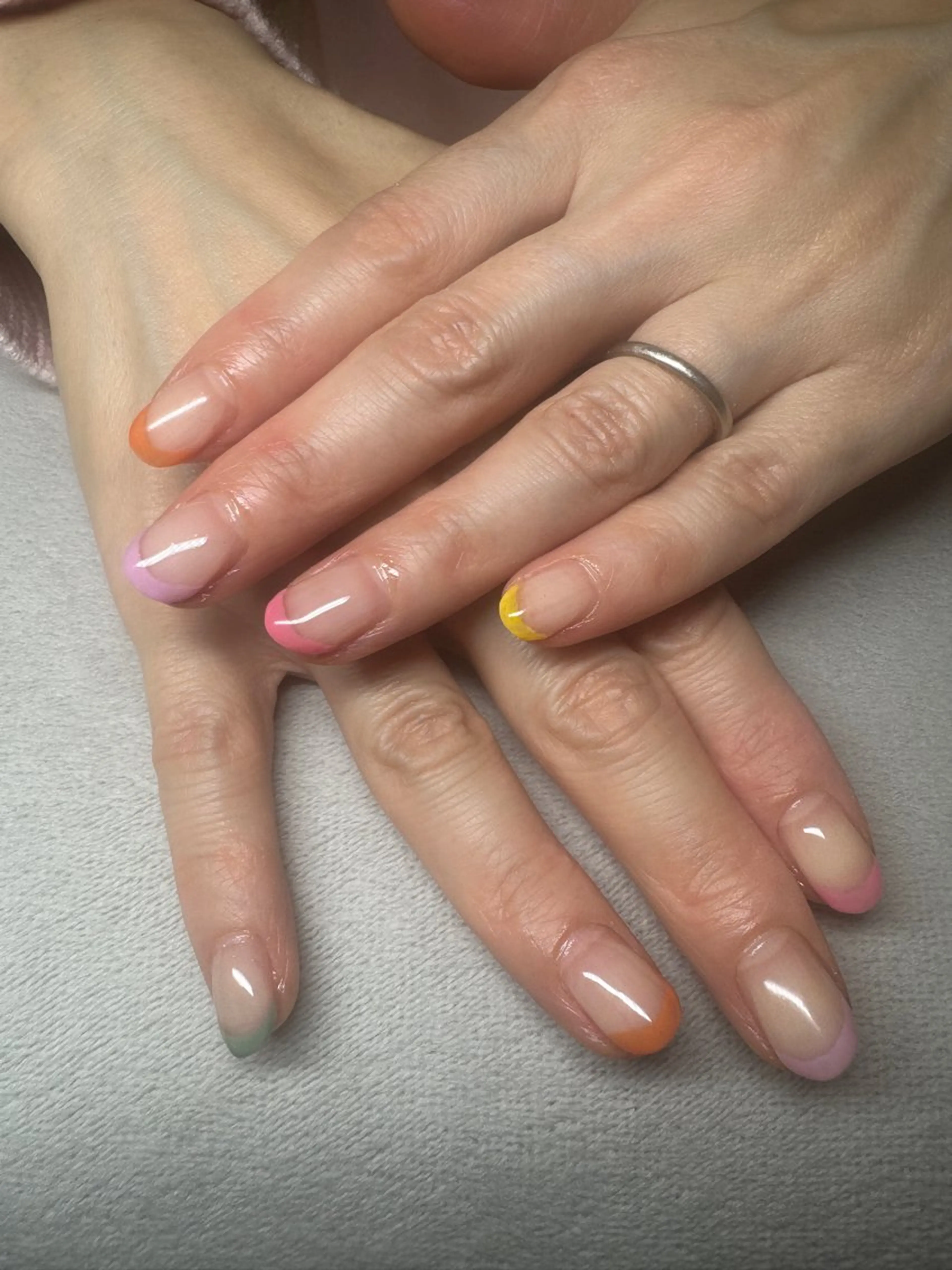 ネイル フレンチネイル ハンドネイル nail atelier R所属・nail atelier  Rのネイルデザイン