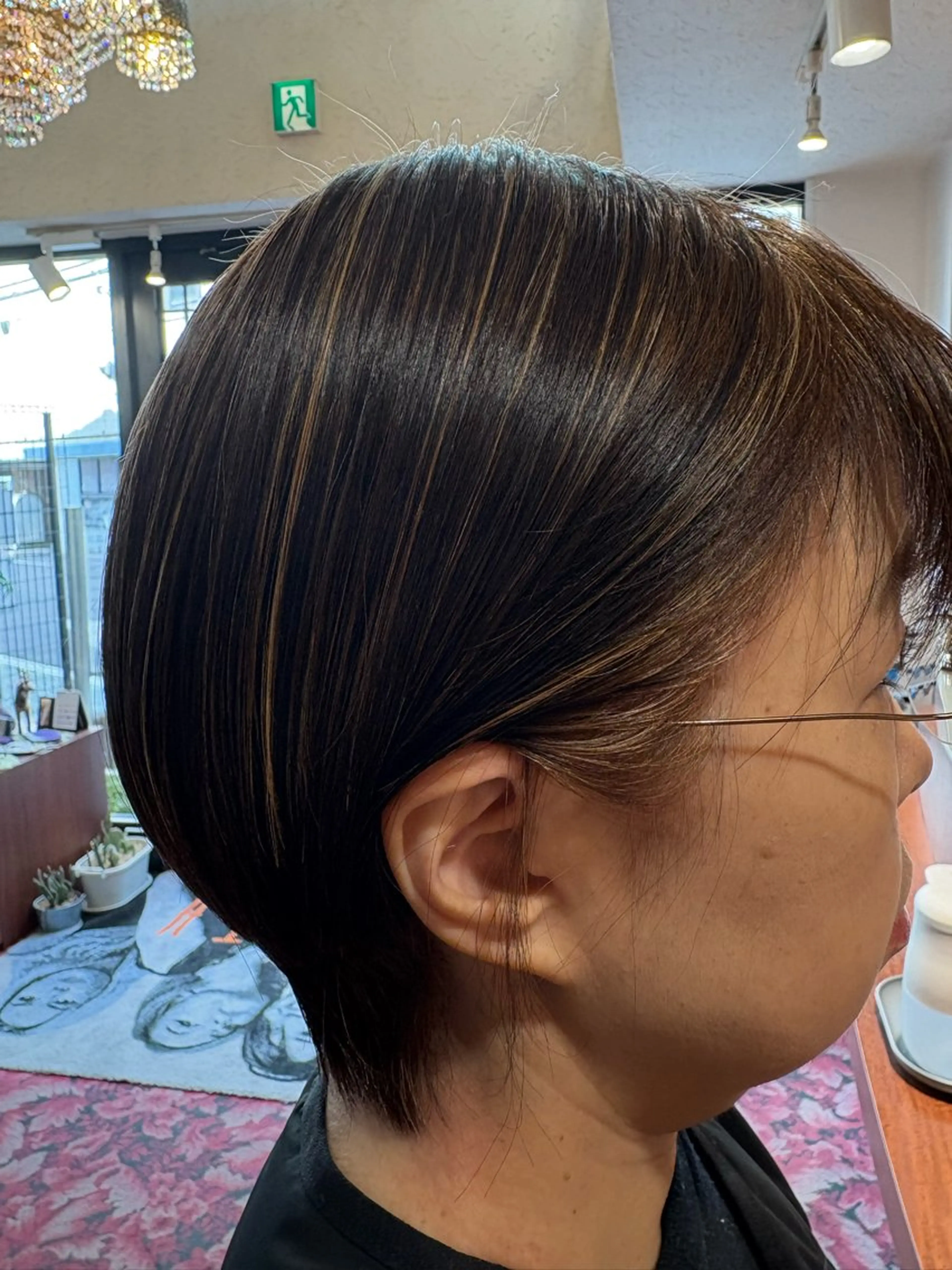 カラー ハイライトカラー ヨウコ YOKOのヘアスタイル