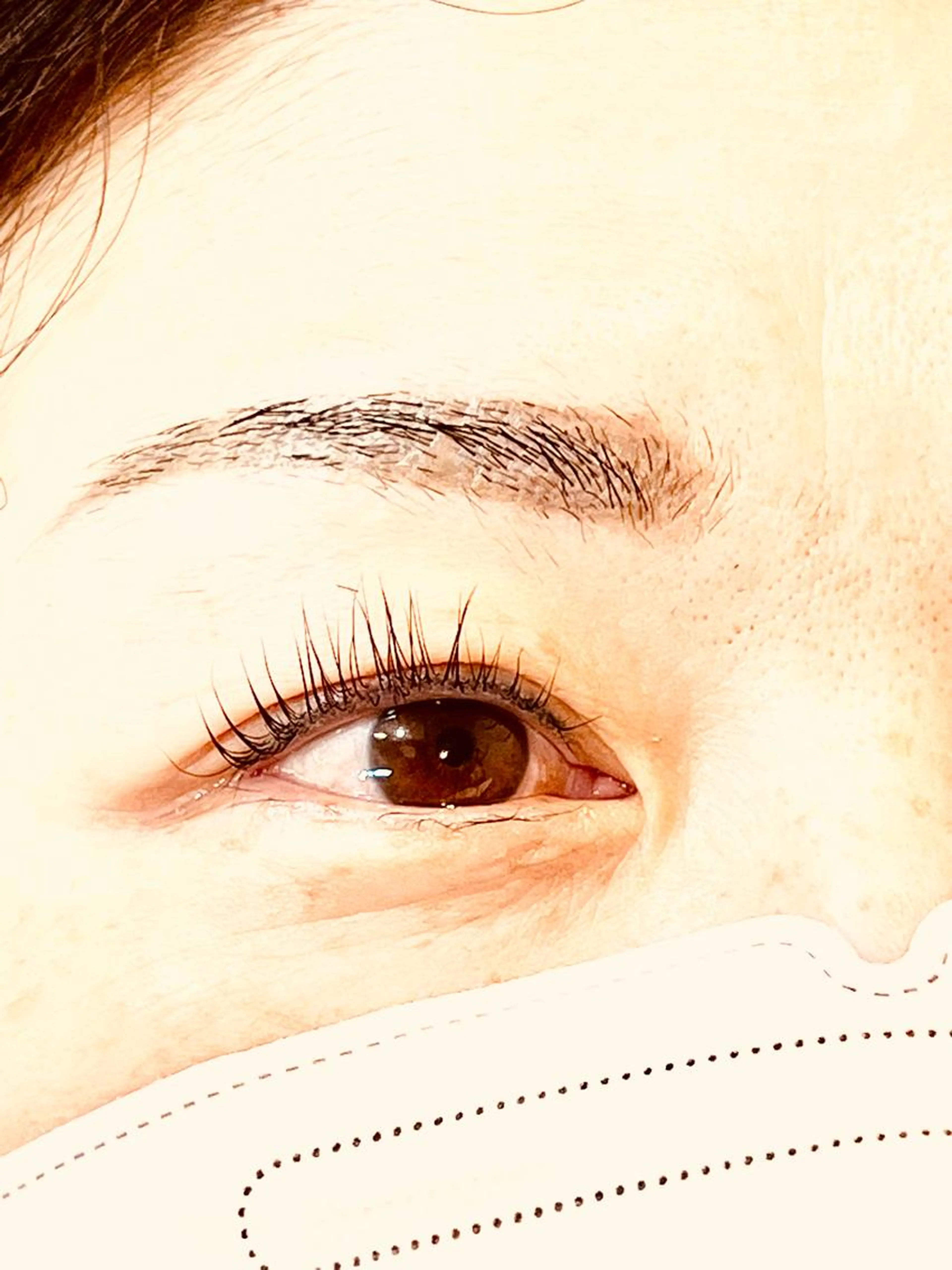 まつげパーマ(上)の写真