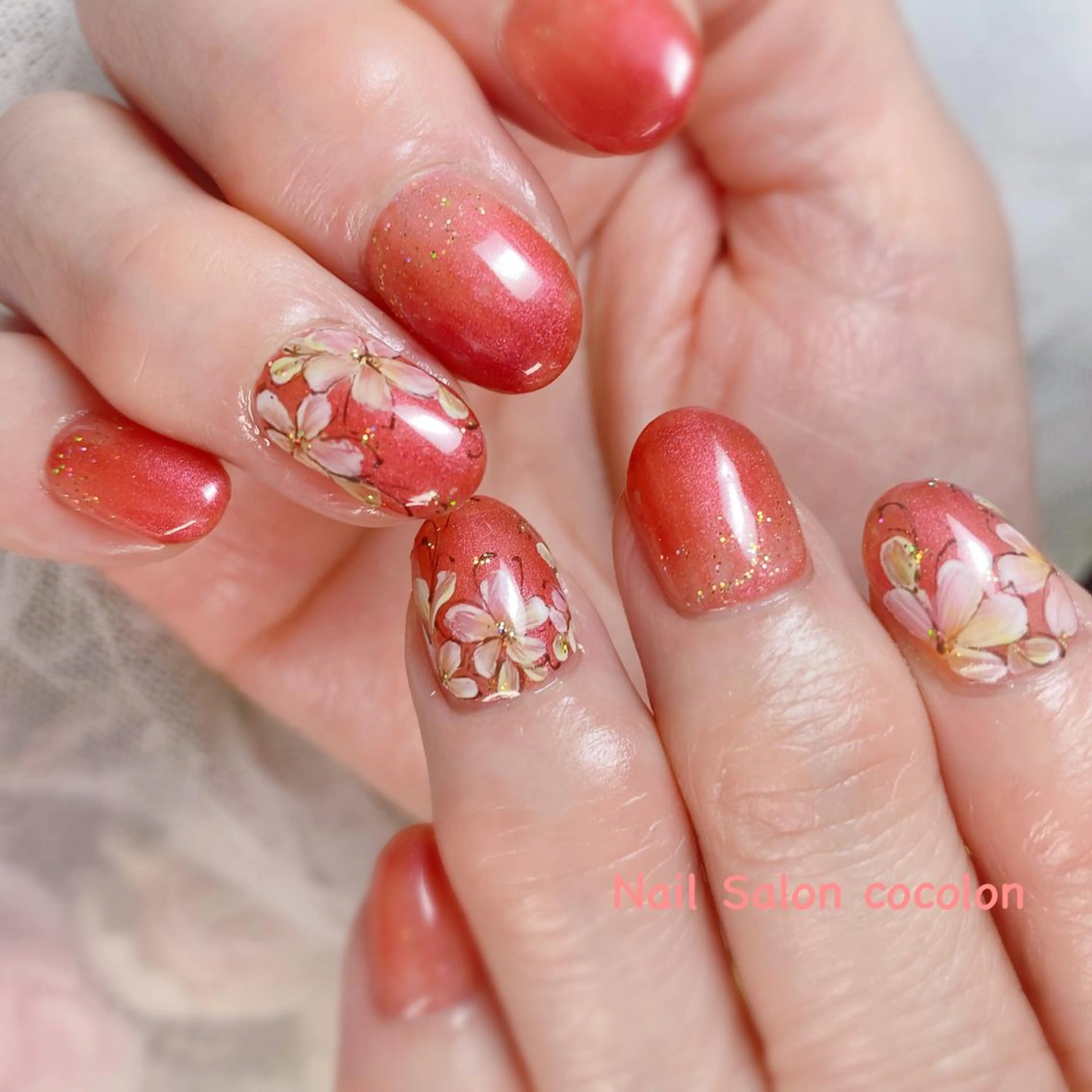 ネイル アートネイル ハンドネイル 柴崎 美幸のネイルデザイン