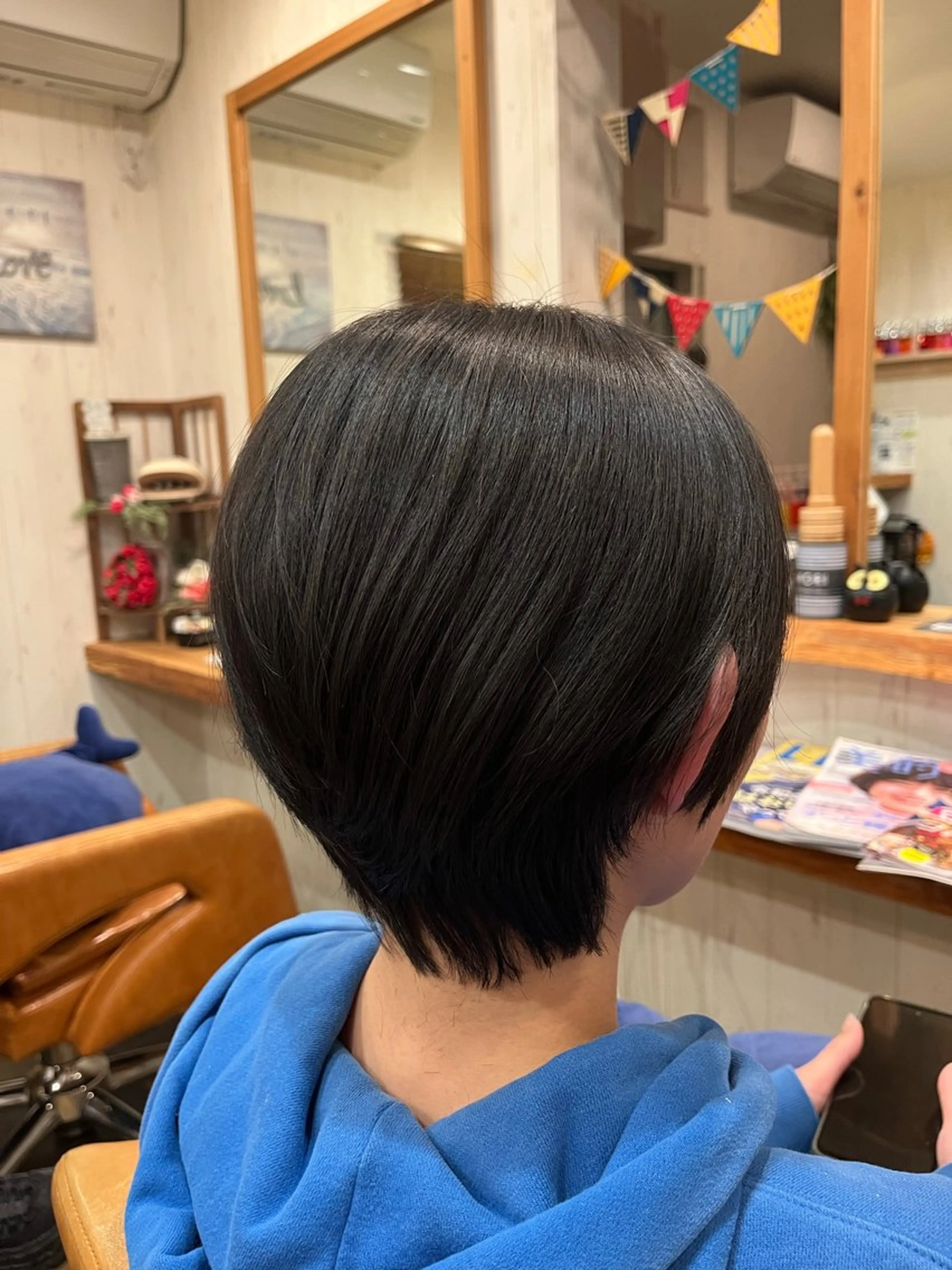 ショート ショートヘア カット 柏井 彩花のヘアスタイル