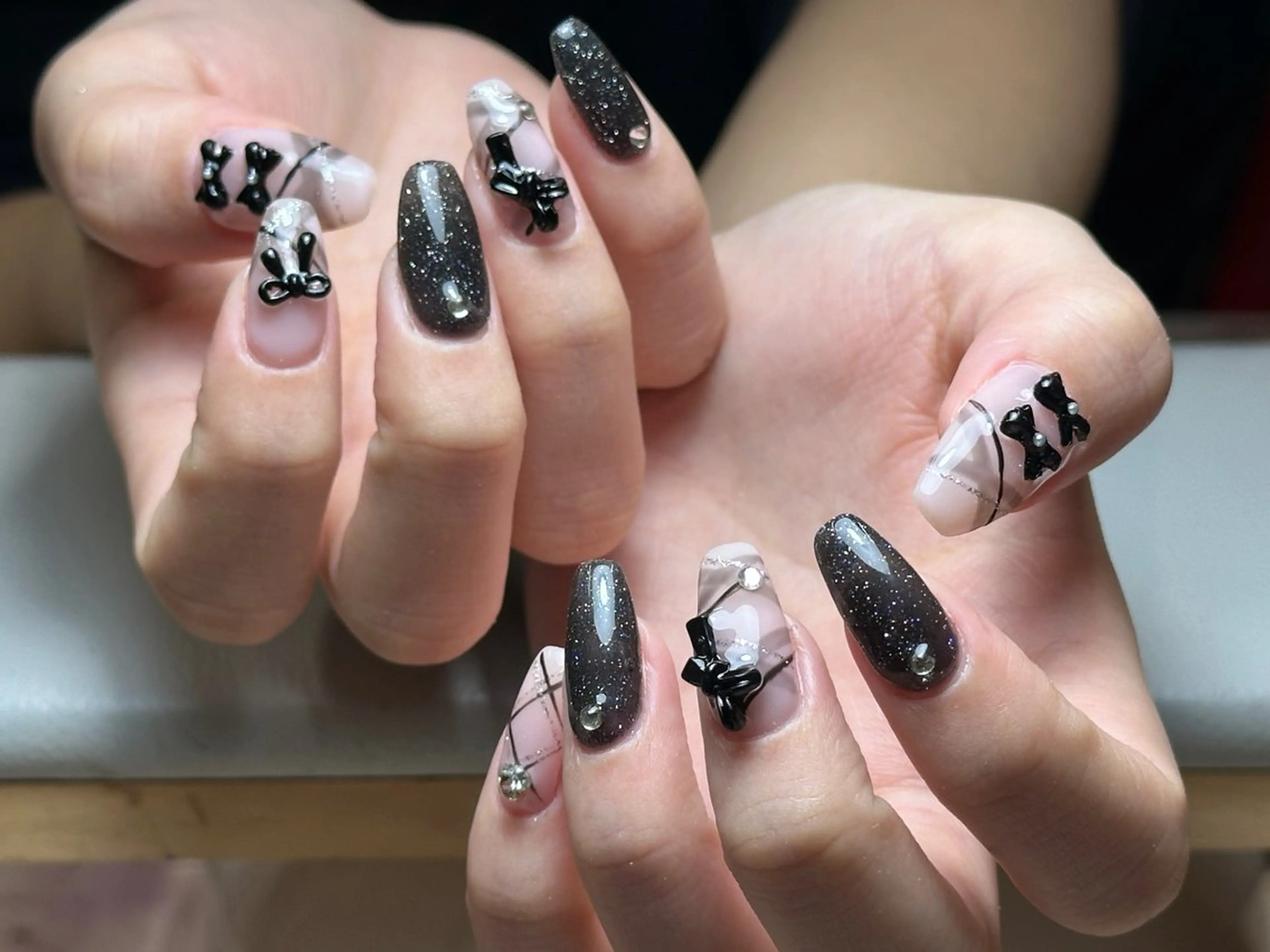 ネイル アートネイル 韓国ネイル 持ち込み ニュアンスネイル ワンカラーネイル イブ ネイリのネイルデザイン