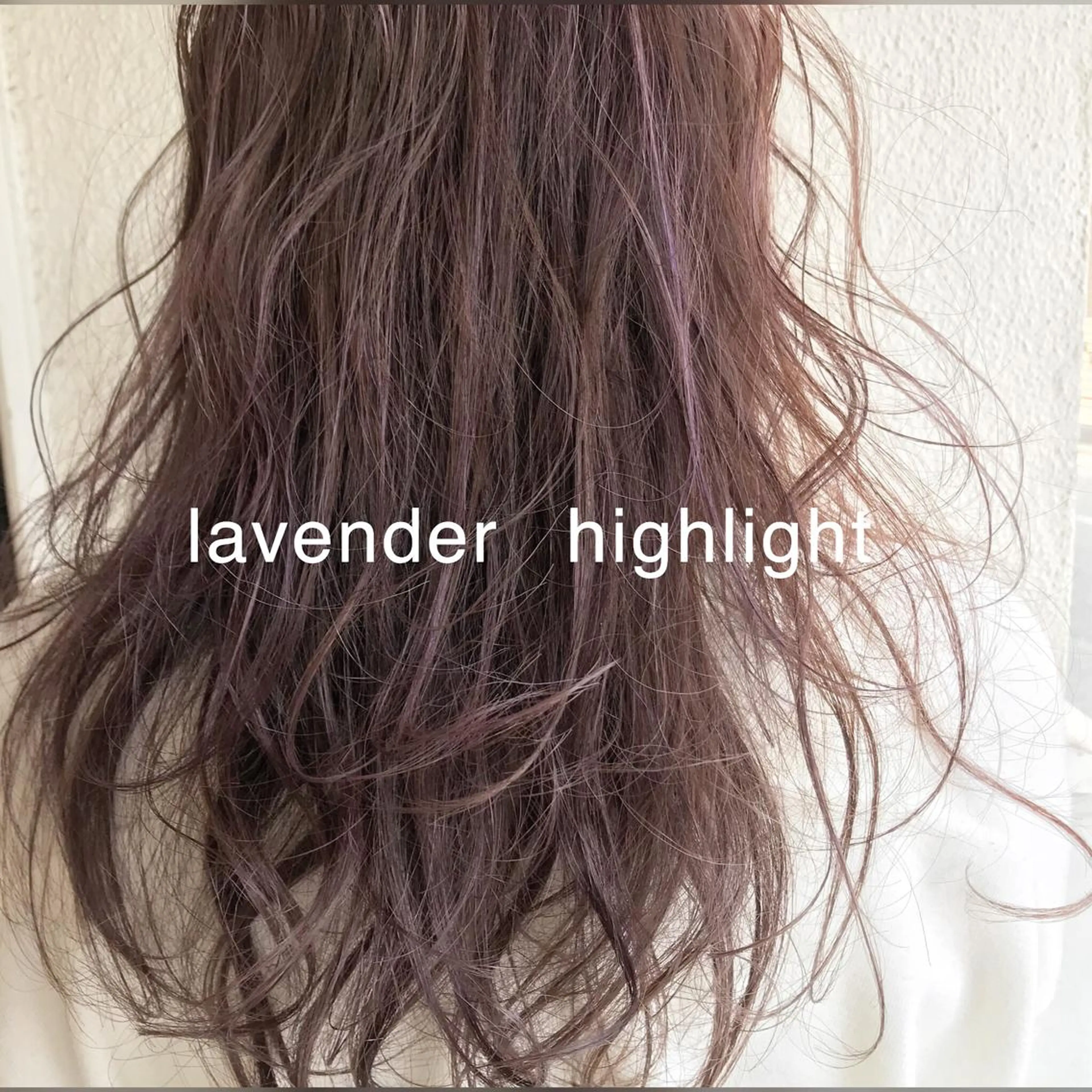 セミロング アッシュ ハイライト Musiiik hairのヘアスタイル