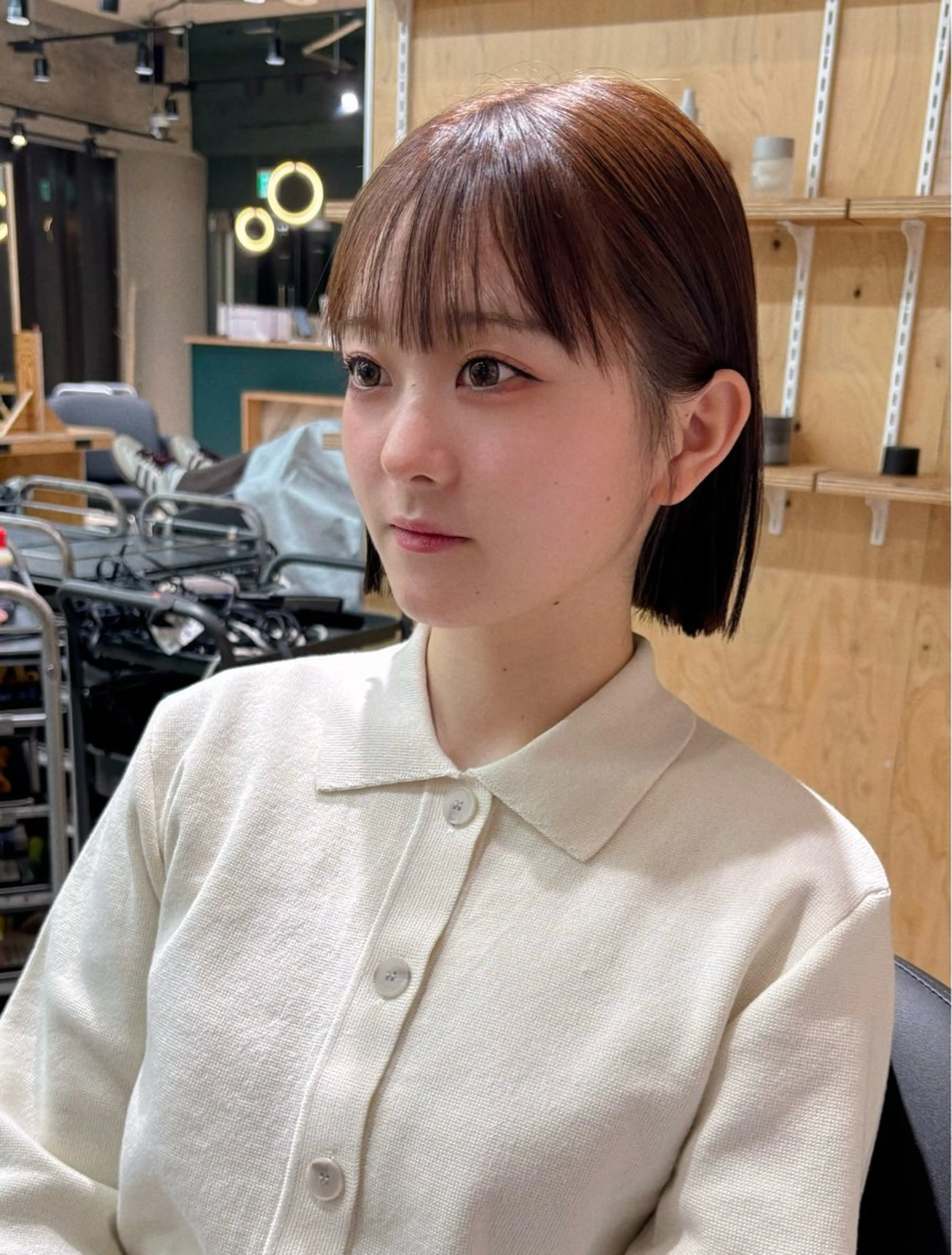 【4月限定フルメニュー🌟】似合わせカット+カラー+最高級TOKIOトリートメント(イルミナカラー無料‼️)の写真