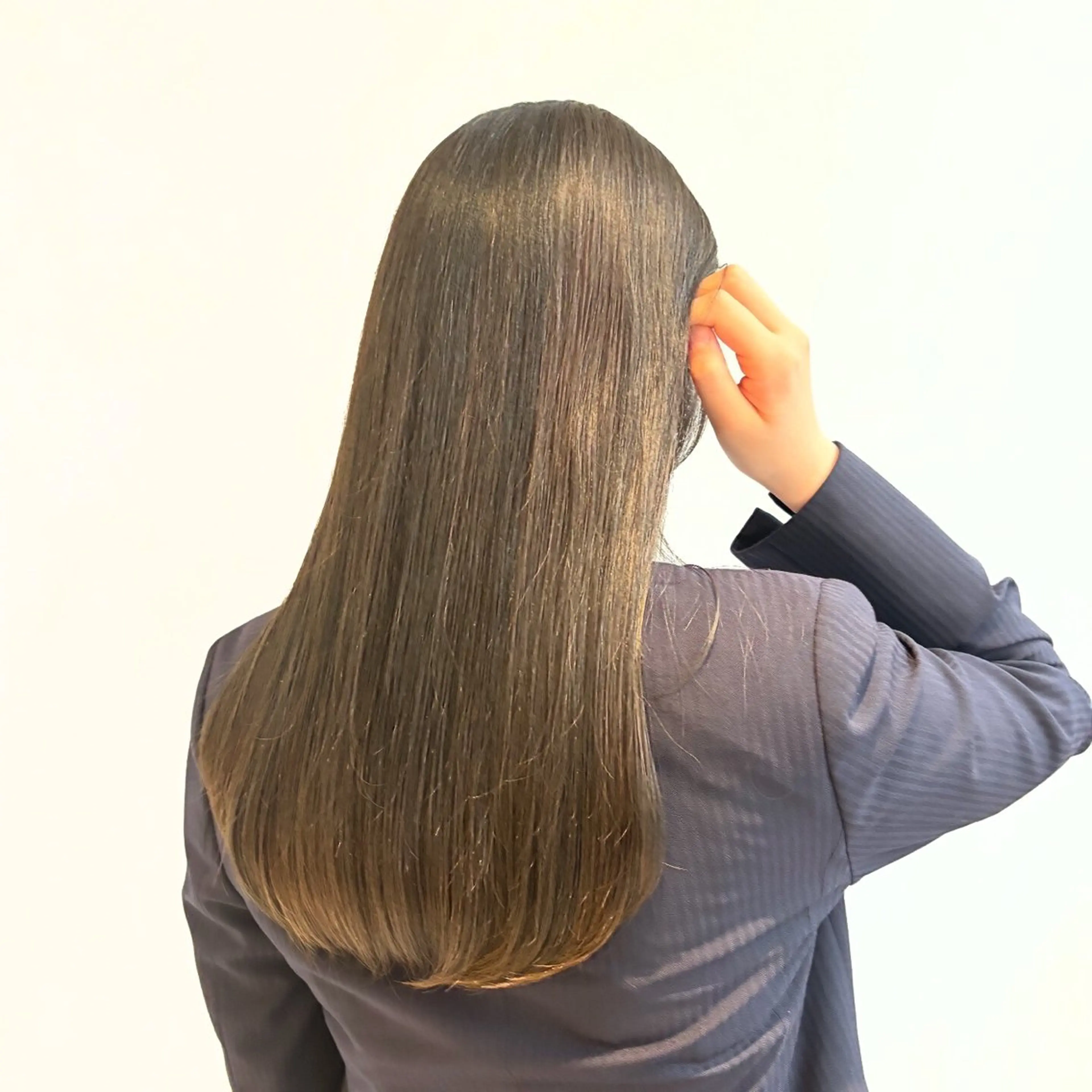 7.8月限定🫒《透ける艶髪ワンカラー》🫒褒められ垢抜けhair🤎+トリートメント！詳細ご確認下さい⚠️の写真