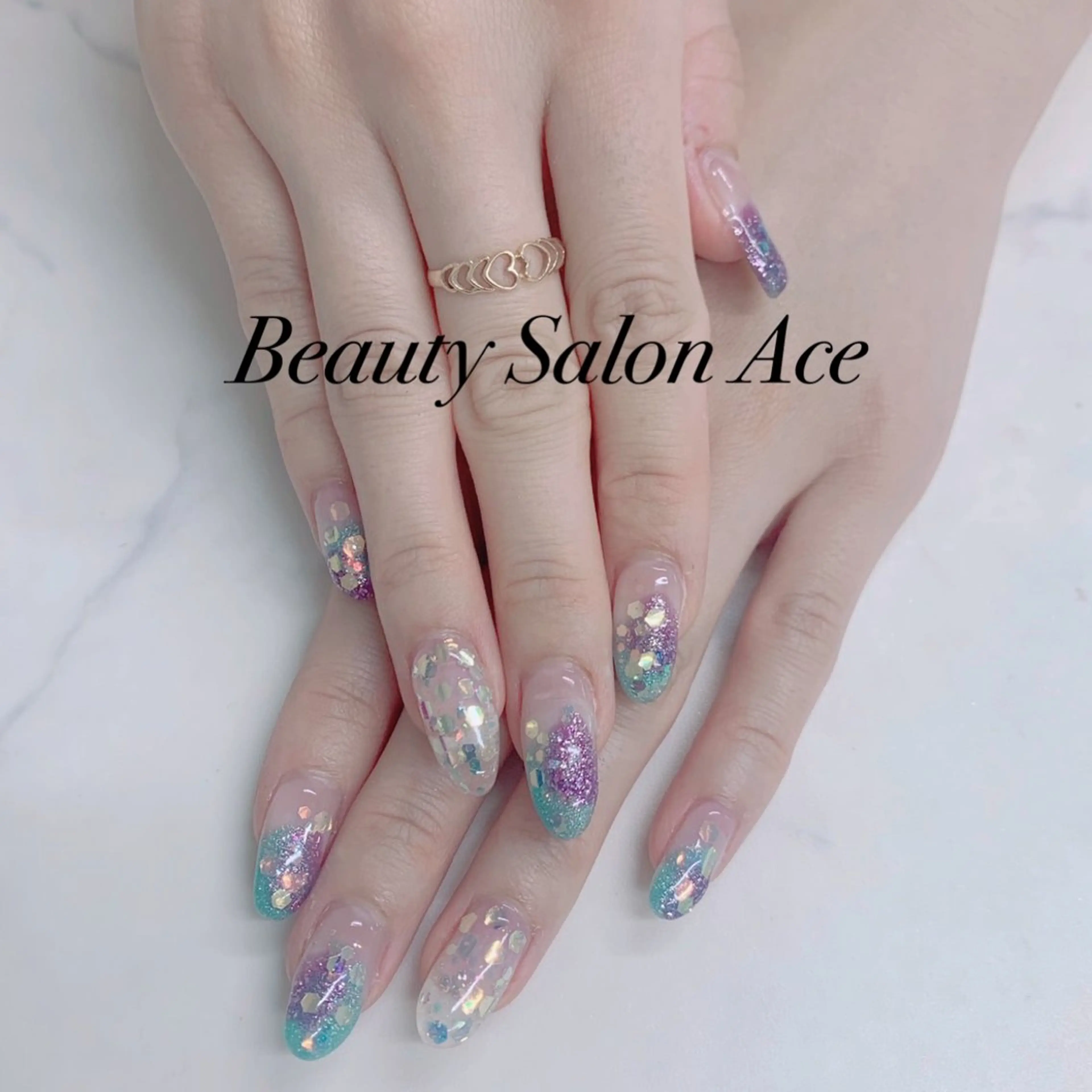 ネイル ラメ(グリッター) メンズネイル 夏ネイル ハンドネイル ハンドケア 池袋フィルイン Ace♡Nailのネイルデザイン