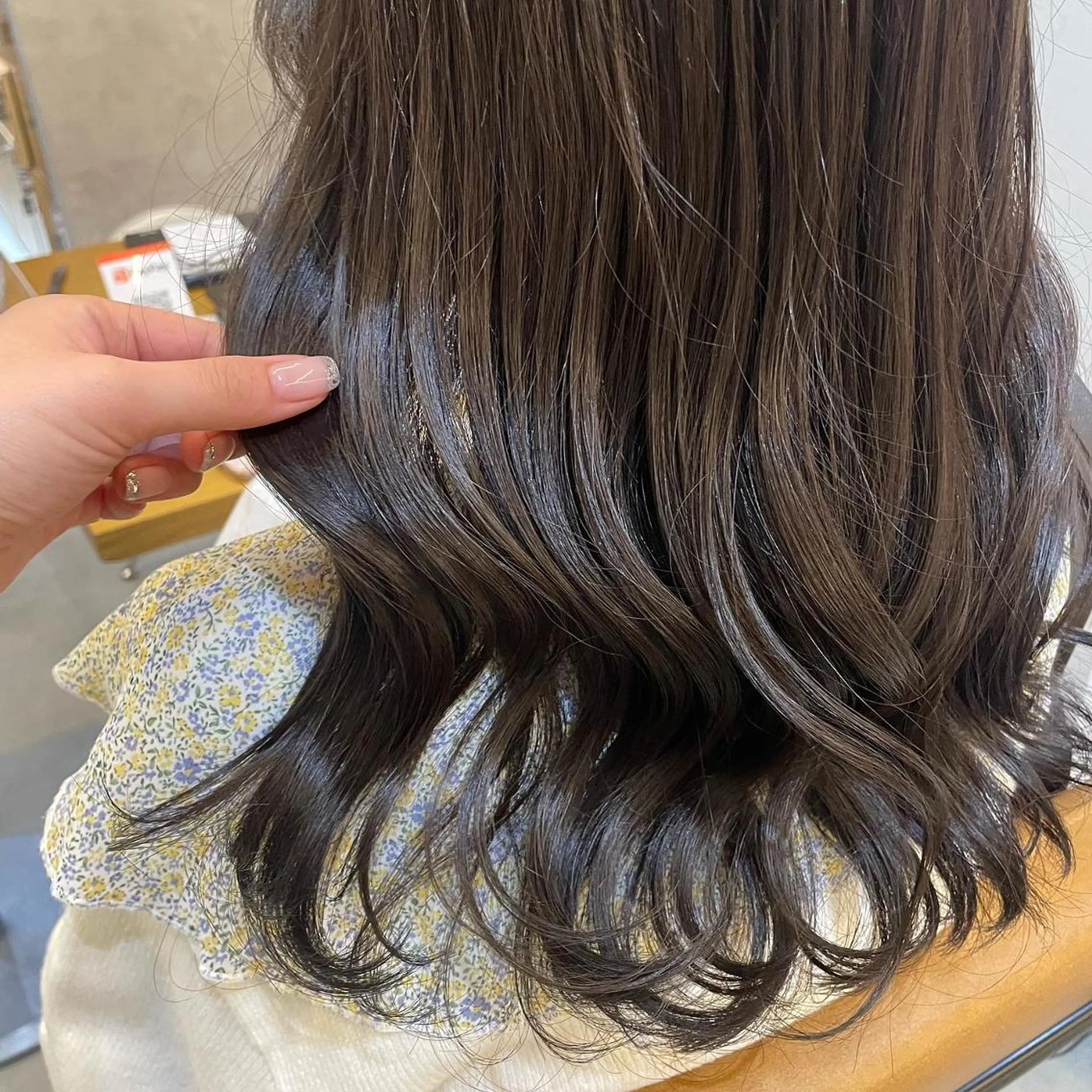 カラー ヘアアレンジ ブリーチ 透明感カラー ブリーチなしカラー 𝙢𝙞𝙮𝙪🎀 girly hairのヘアスタイル