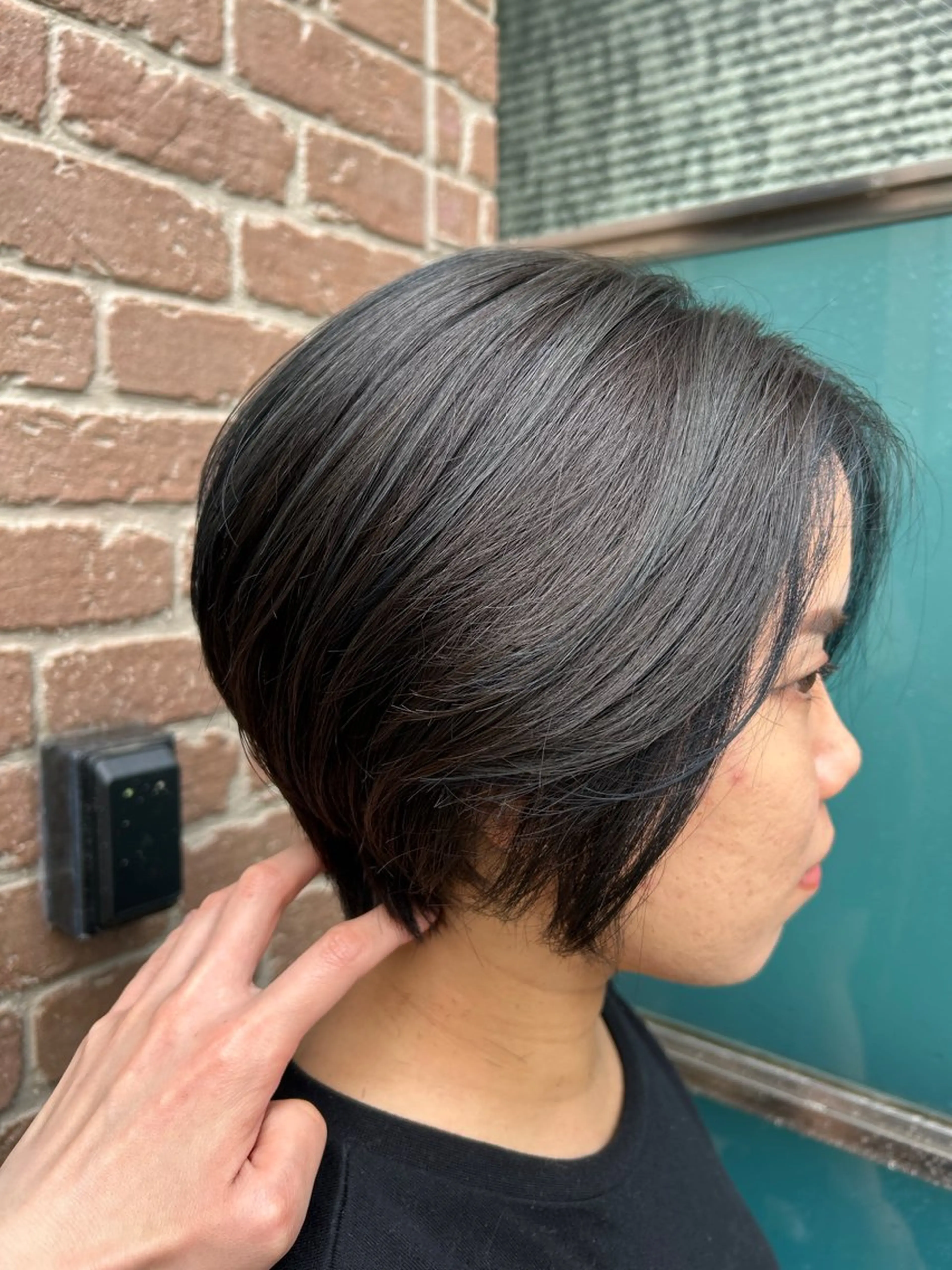 ショート カラー 久木原 ゆりのヘアスタイル