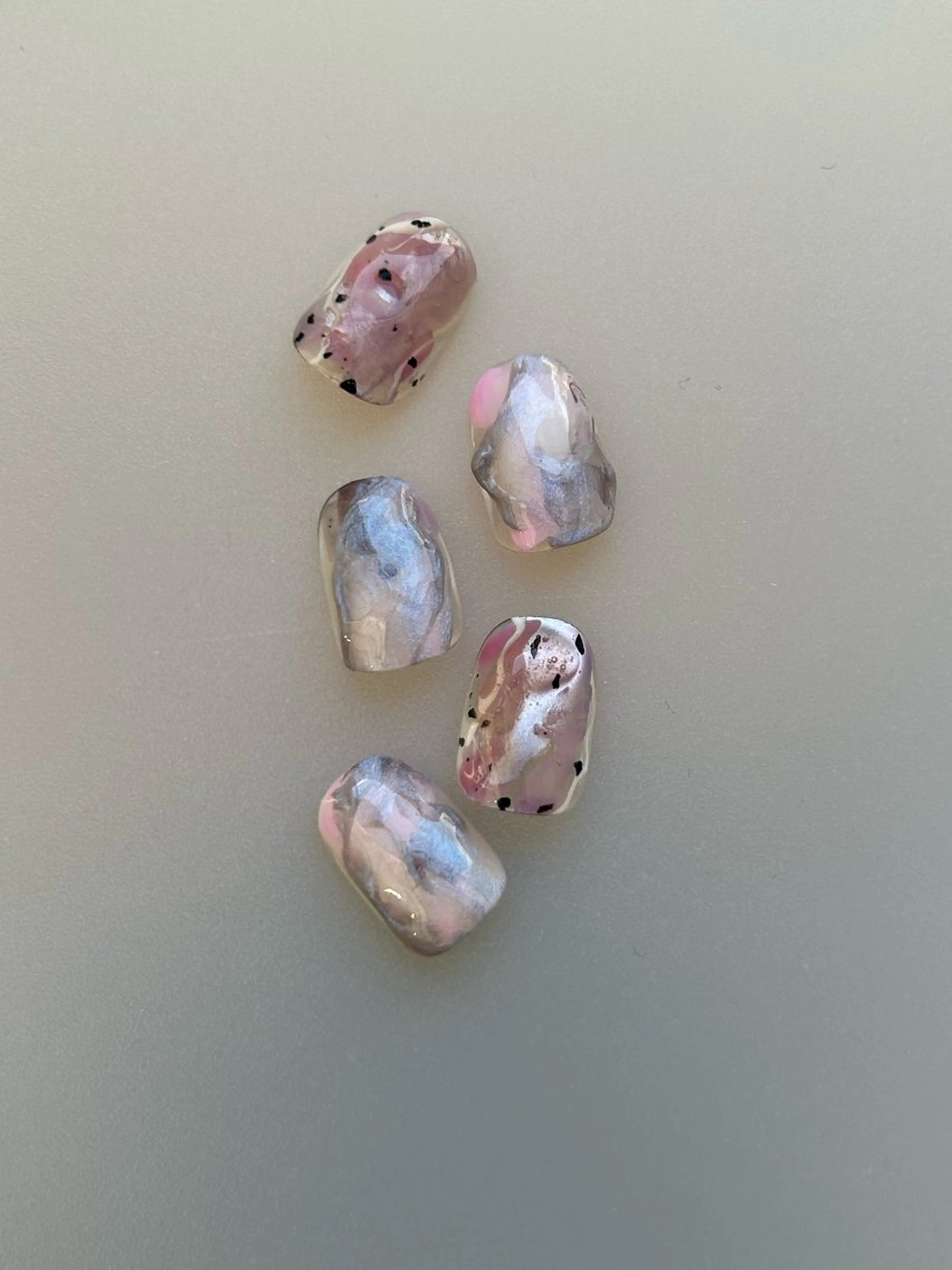 ネイル フラッシュネイル マグネットネイル ニュアンスネイル ハンドネイル Kyu_西荻窪 Nail Conqのネイルデザイン