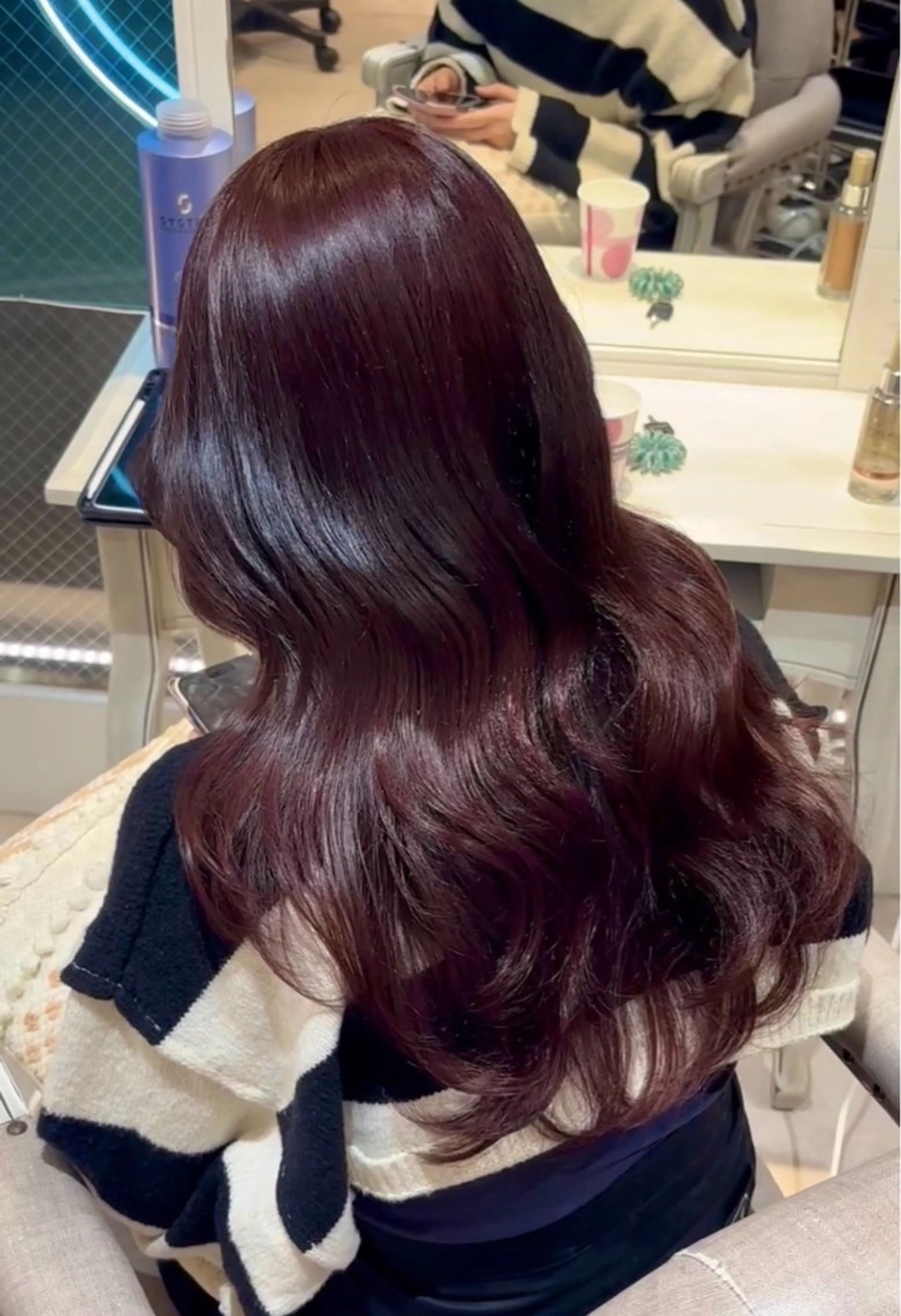 ロング カラー レイヤーカット 韓国風/yukinoのヘアスタイル