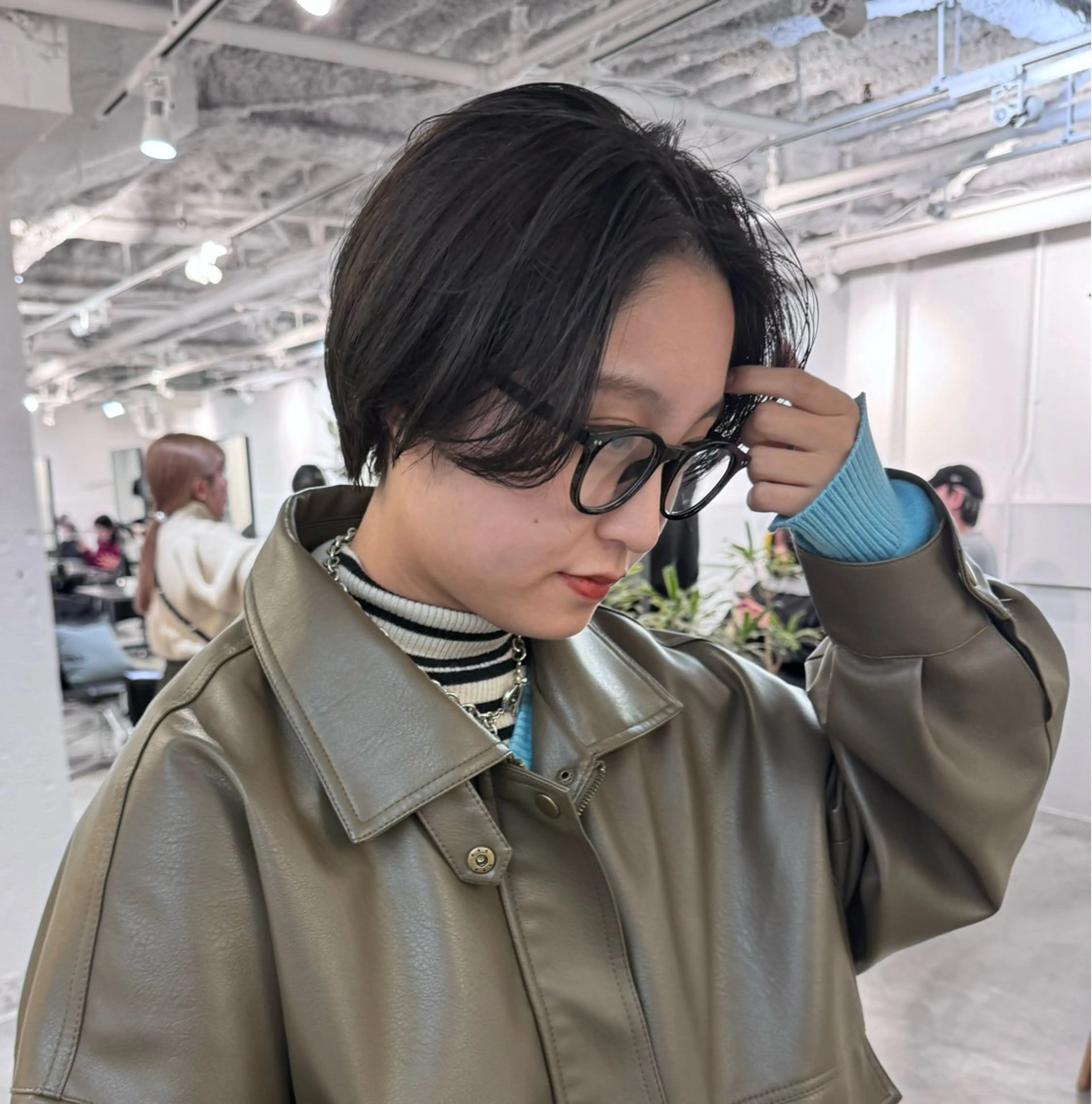 ショート 丸みショート ショートヘア カット ヘアカラー トリートメント foto所属・カット特化 /BLUET/新宿のヘアスタイル