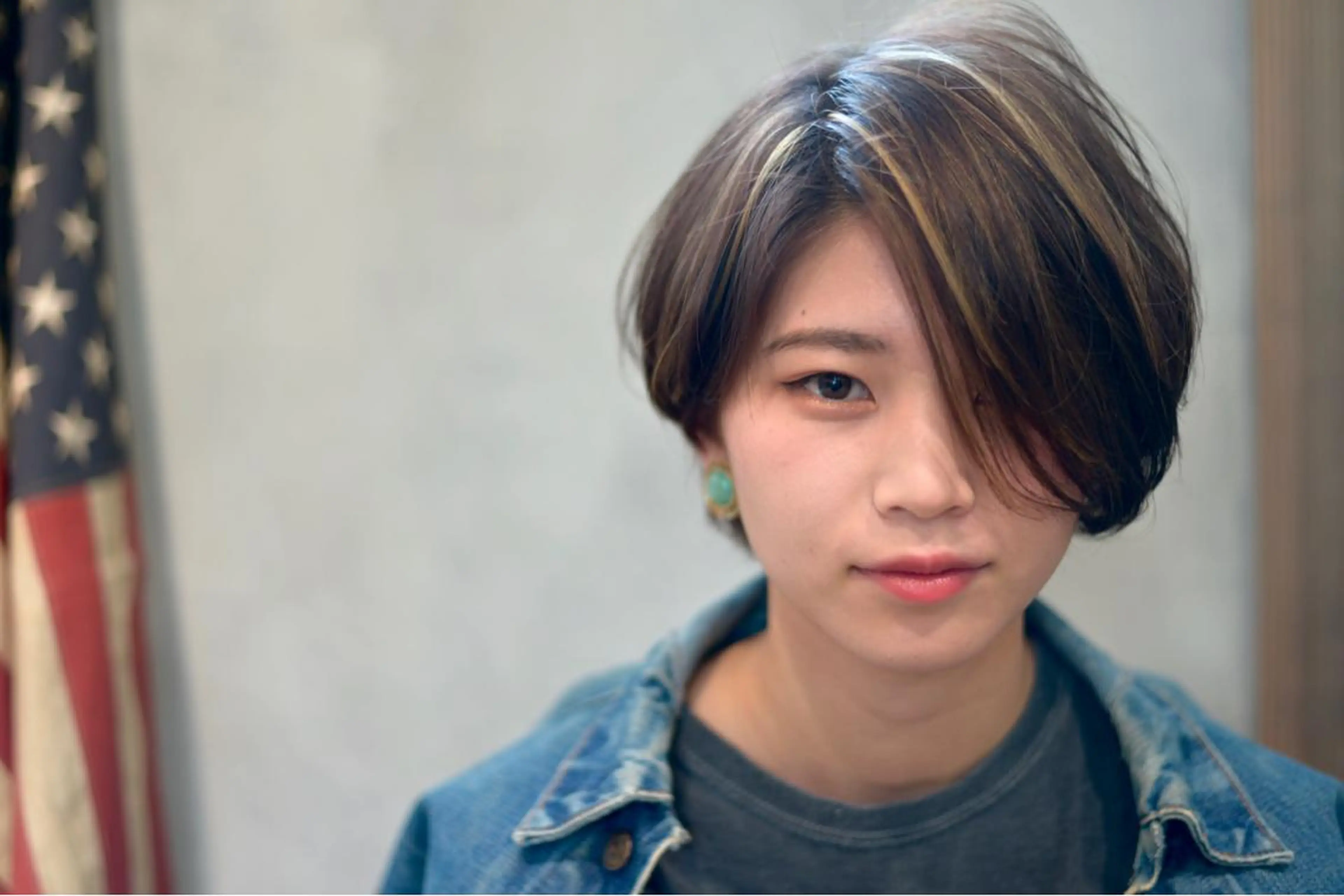 ショート カラー 竹嶌 健吾のヘアスタイル