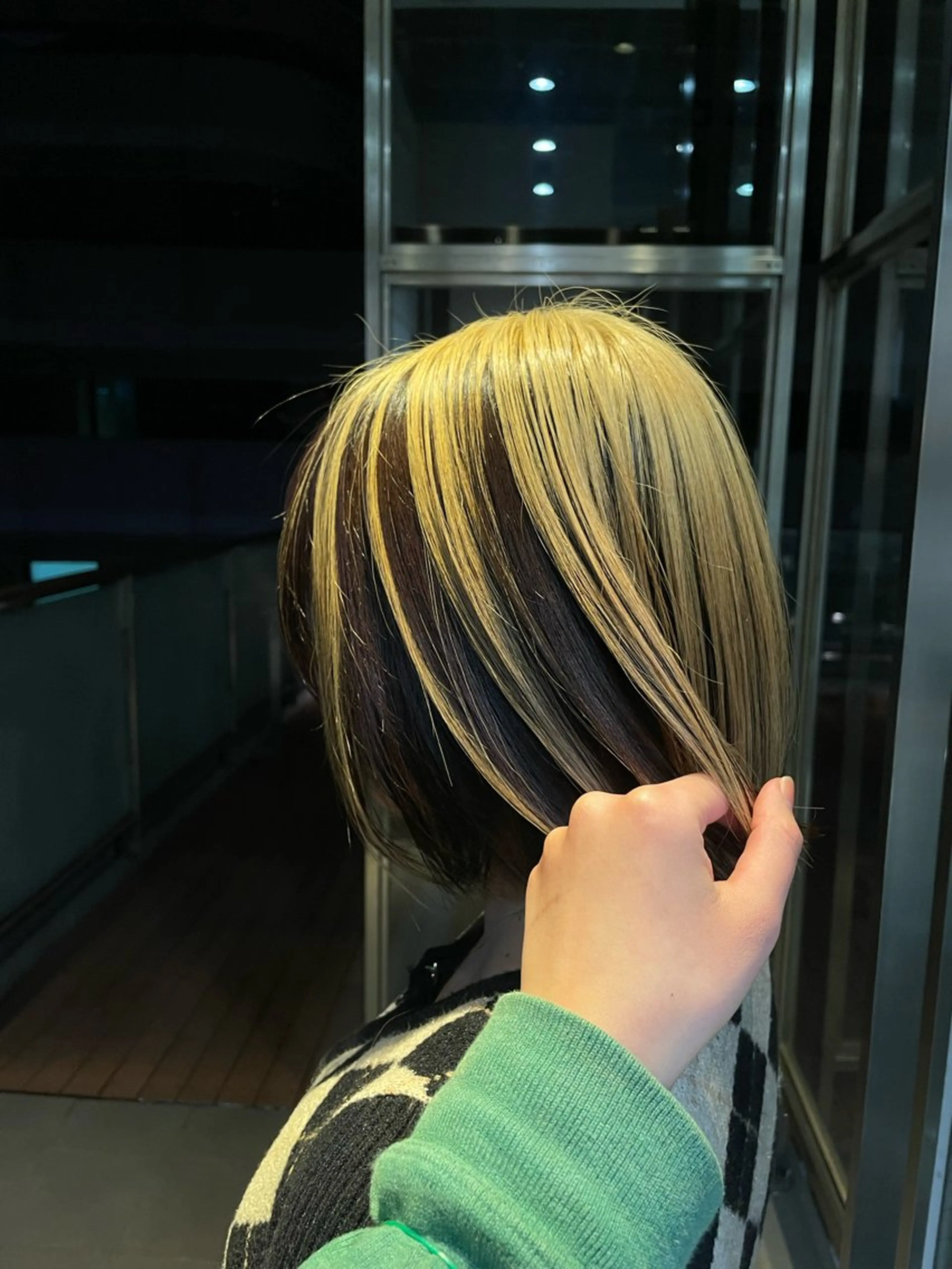 カラー 黒髪 ブロンド 【カットモデル募集 中】菊池のヘアスタイル