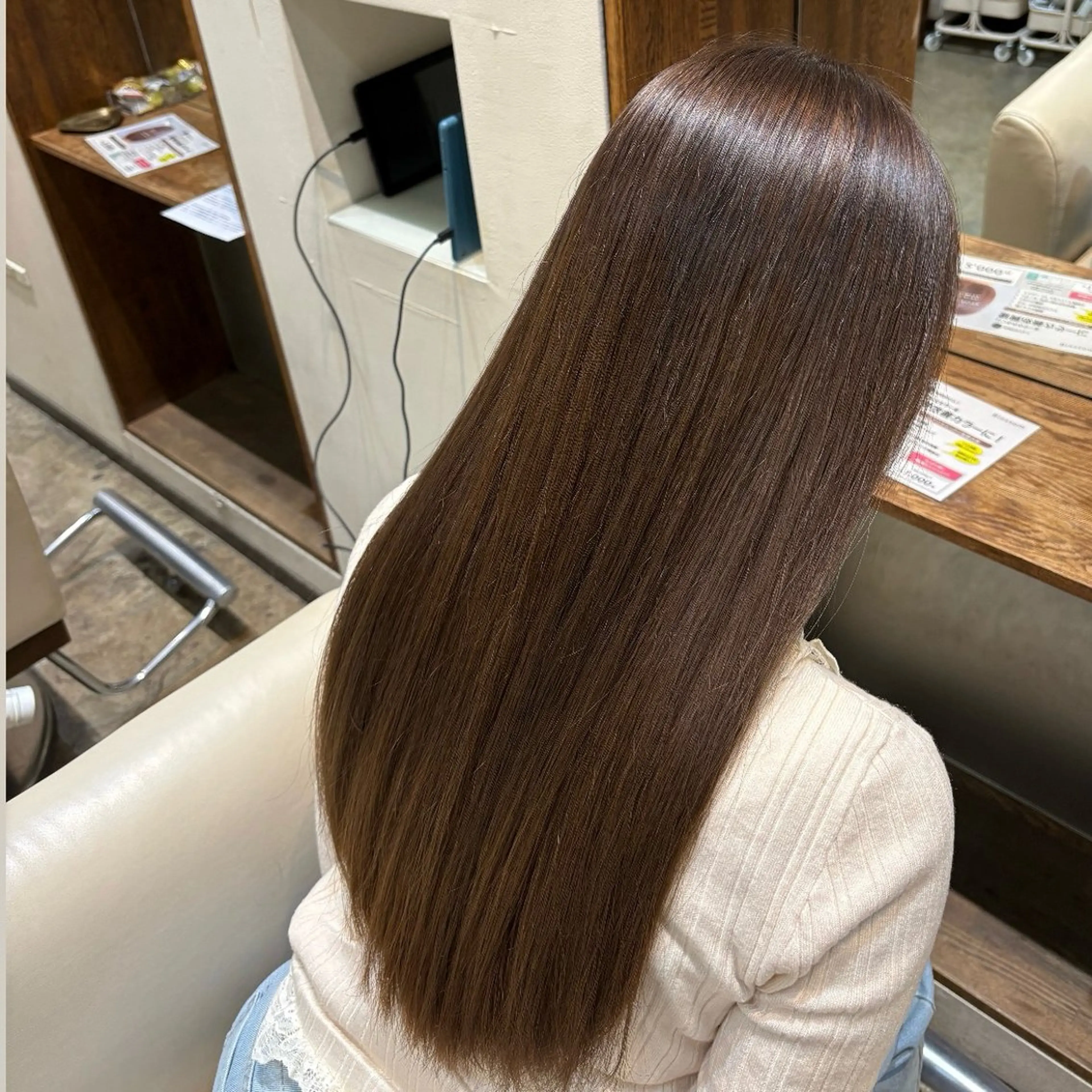 ロング カラー ヘアカラー トリートメント mao 🩰のヘアスタイル