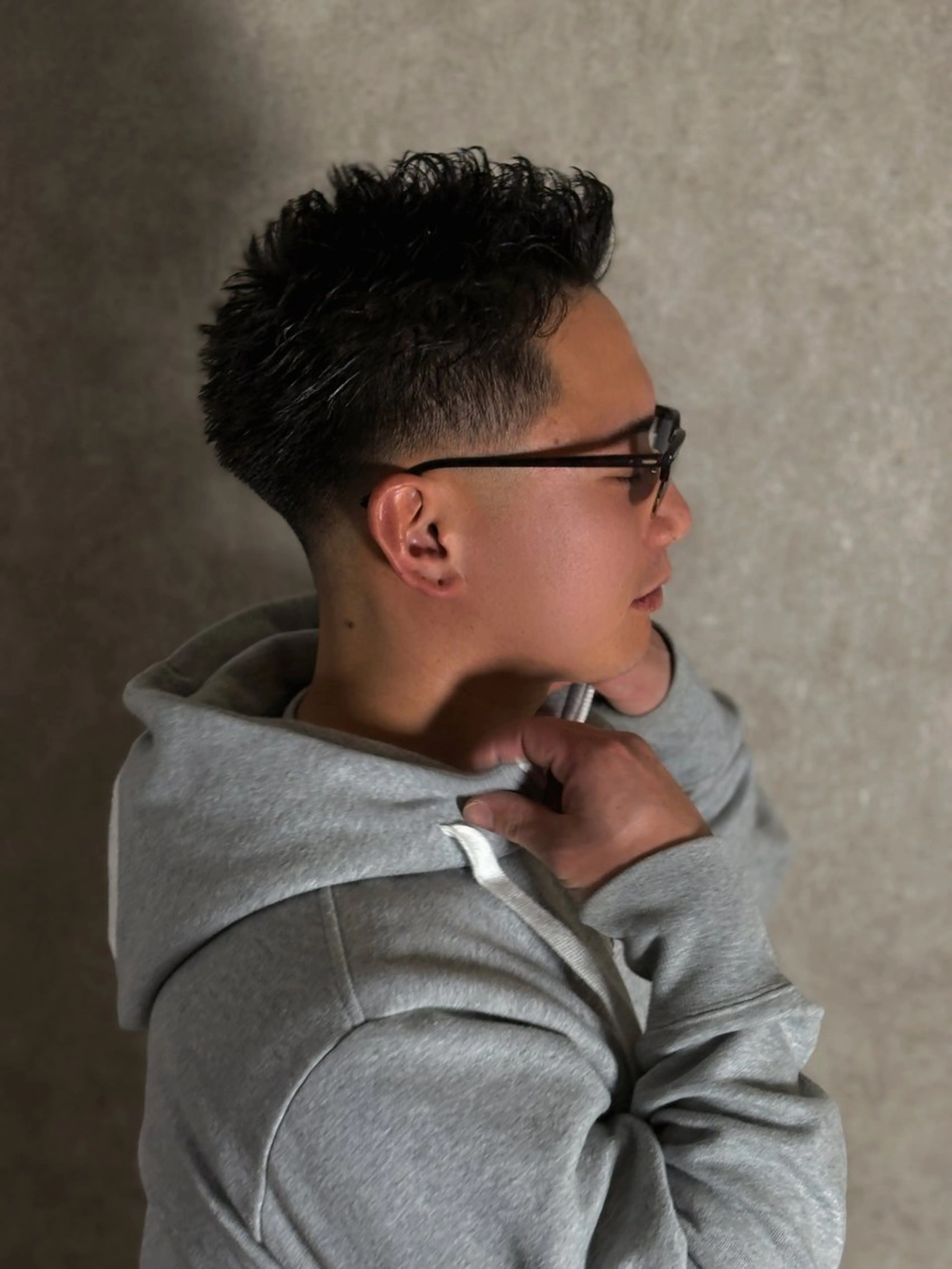 メンズ メンズパーマ スパイキーショート カット パーマ TAIYO帯広/ メンズパーマ/波巻きのヘアスタイル